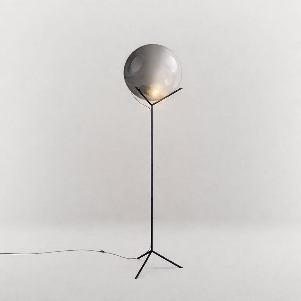 Bela Floor Lamp | Glass Ball, Adjustable Brightness