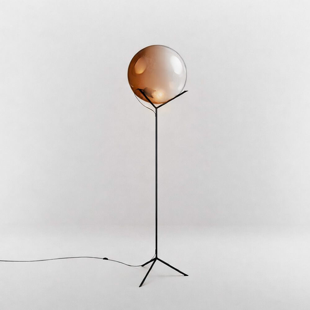 Bela Floor Lamp | Glass Ball, Adjustable Brightness