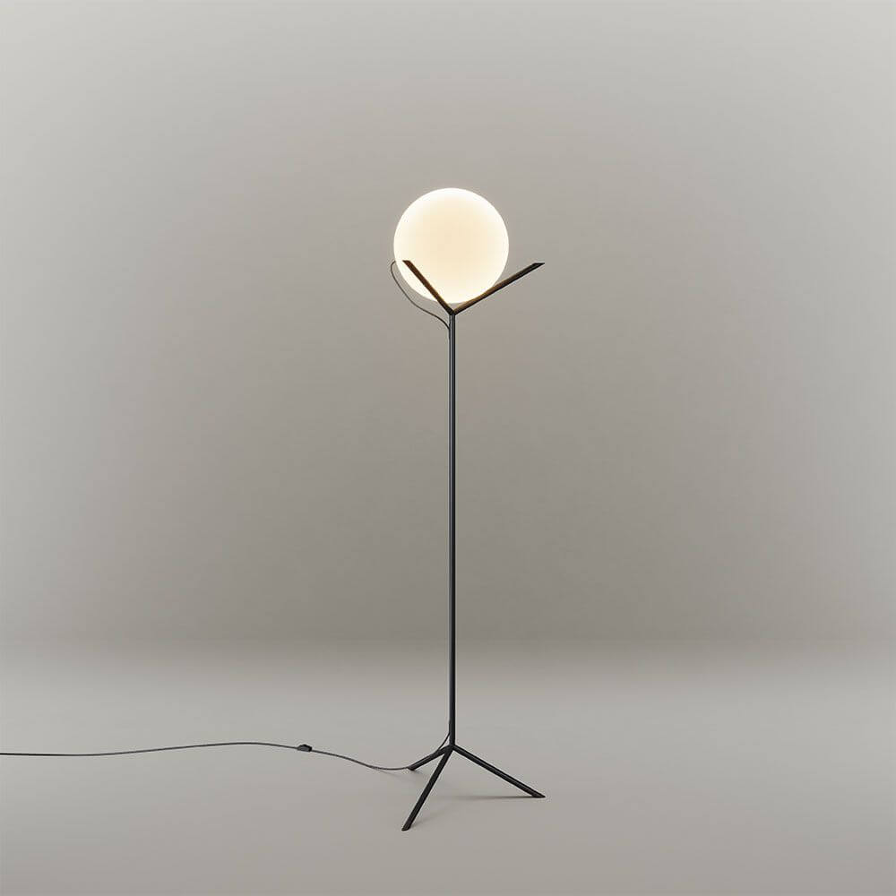Bela Floor Lamp | Glass Ball, Adjustable Brightness