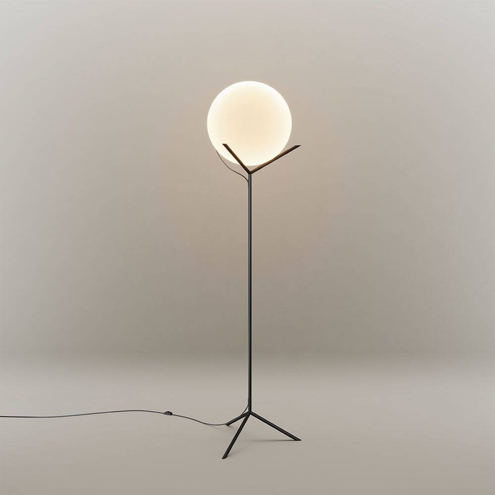 Bela Floor Lamp | Glass Ball, Adjustable Brightness