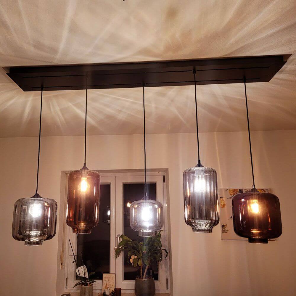 Bela Pendant Light | 3-Bulb, Adjustable Height