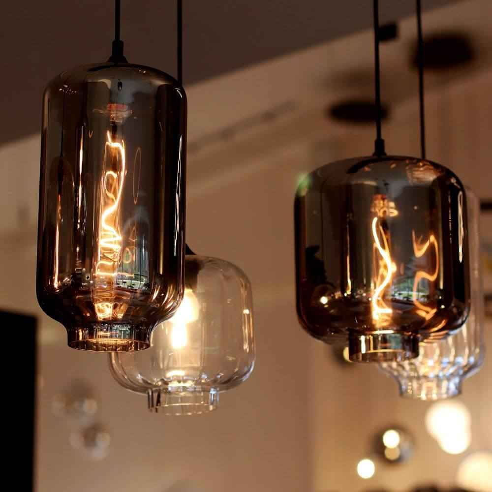 Bello Pendant Light | 500cm Black Cable, Mouth-Blown Glass
