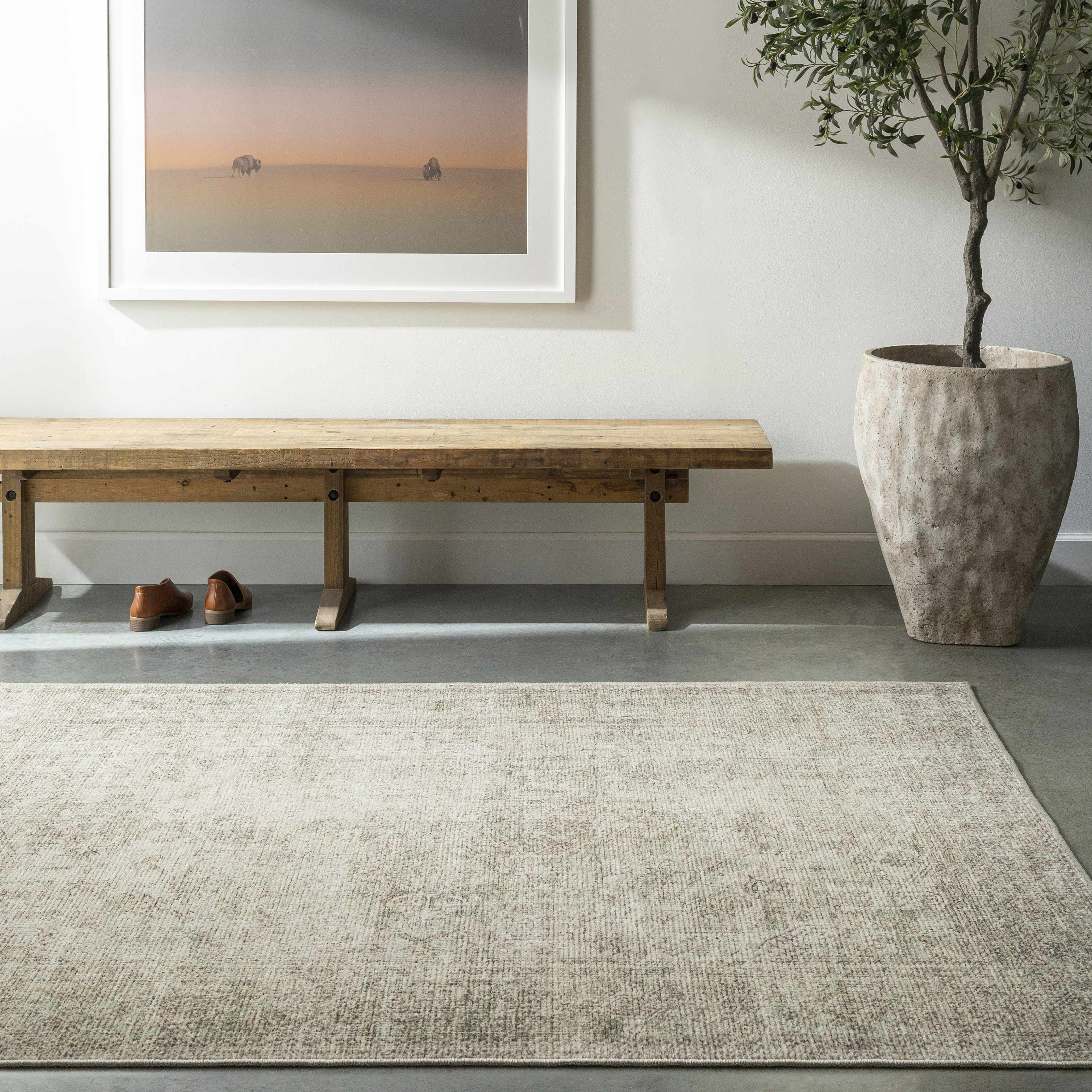 Bela Area Rug  Machine Woven  Medium Pile, 100% Polyester