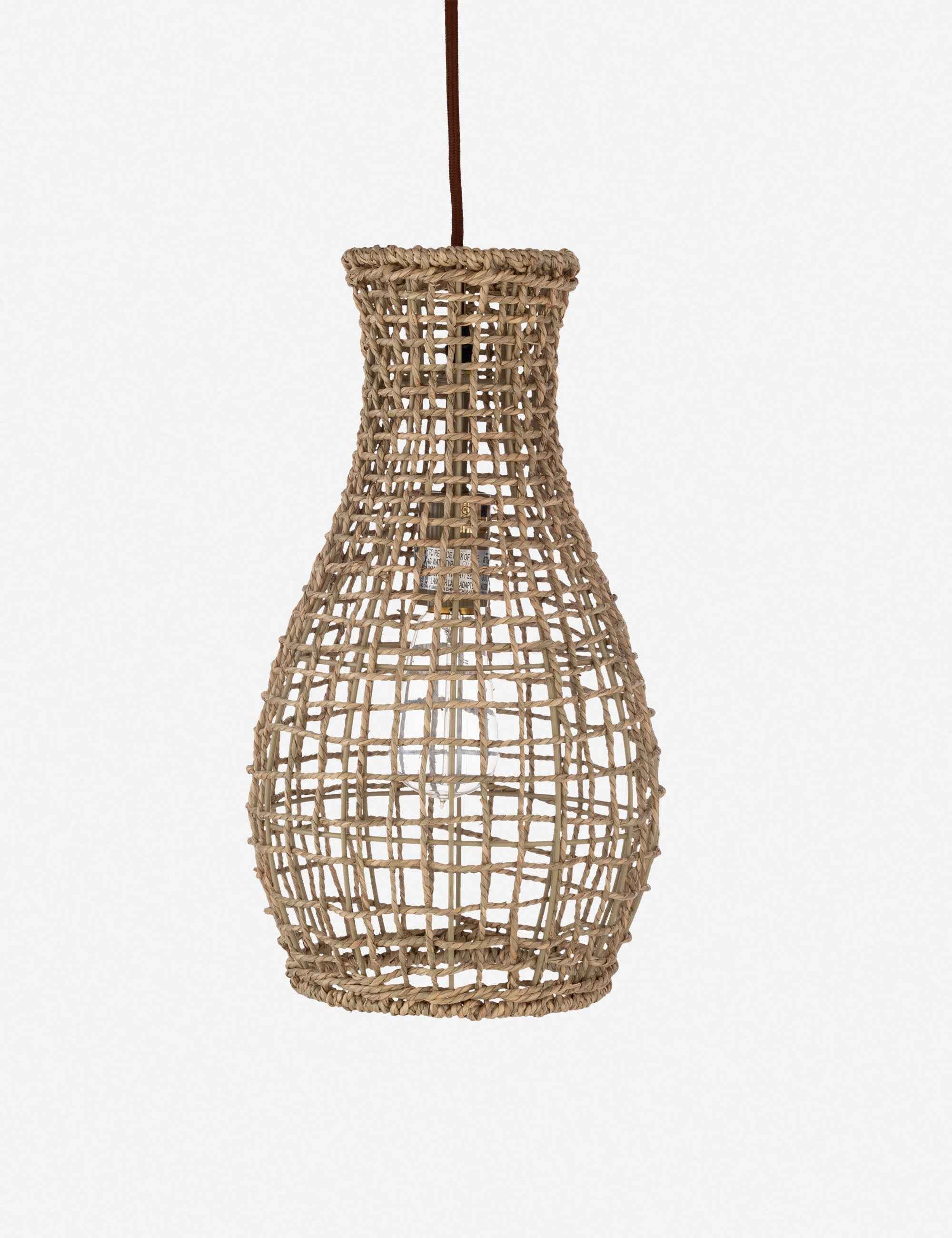 Bela Pendant Light | Jute-Wrapped, Sculptural Design
