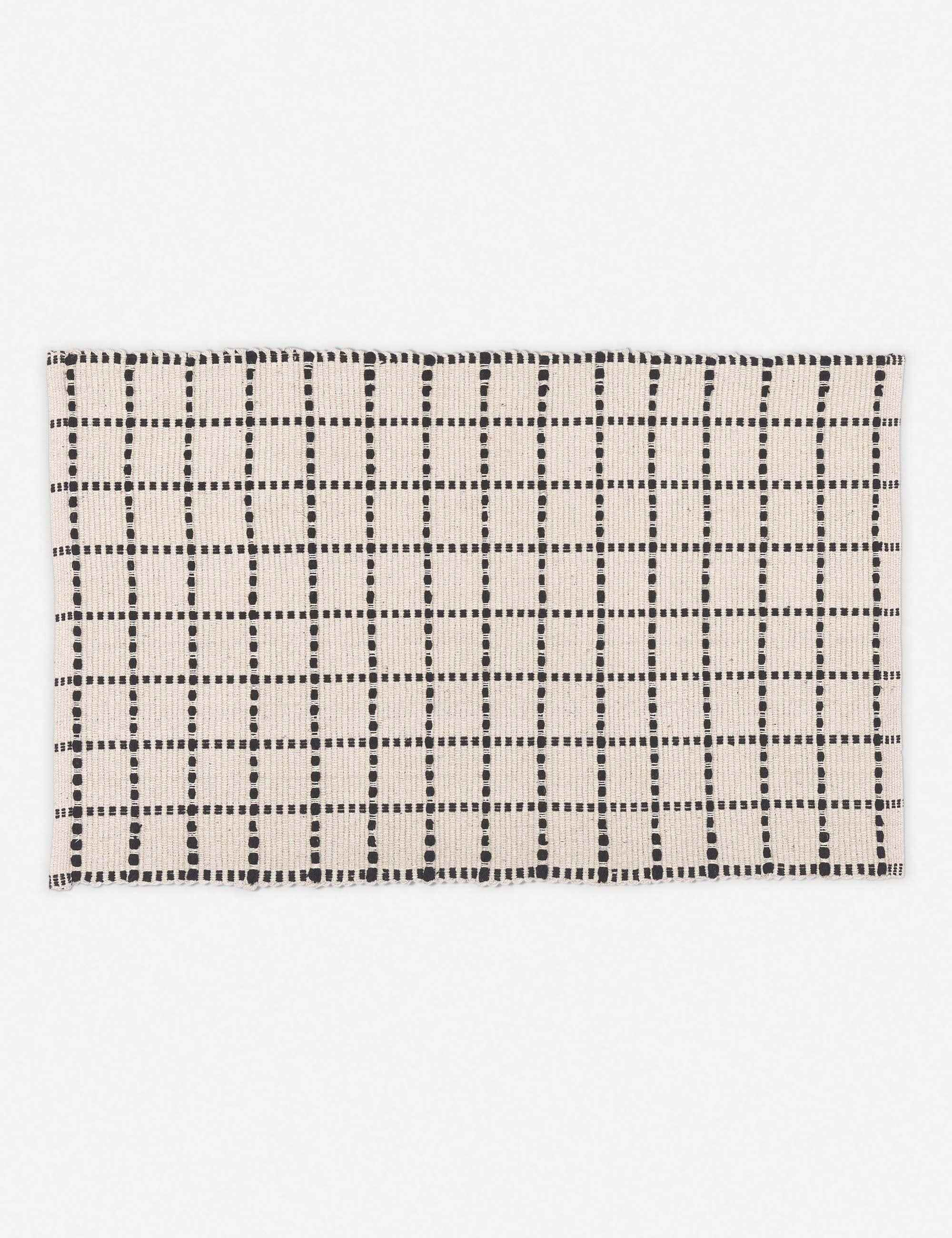 Selo Bath Mat | 100% Cotton, Machine Washable