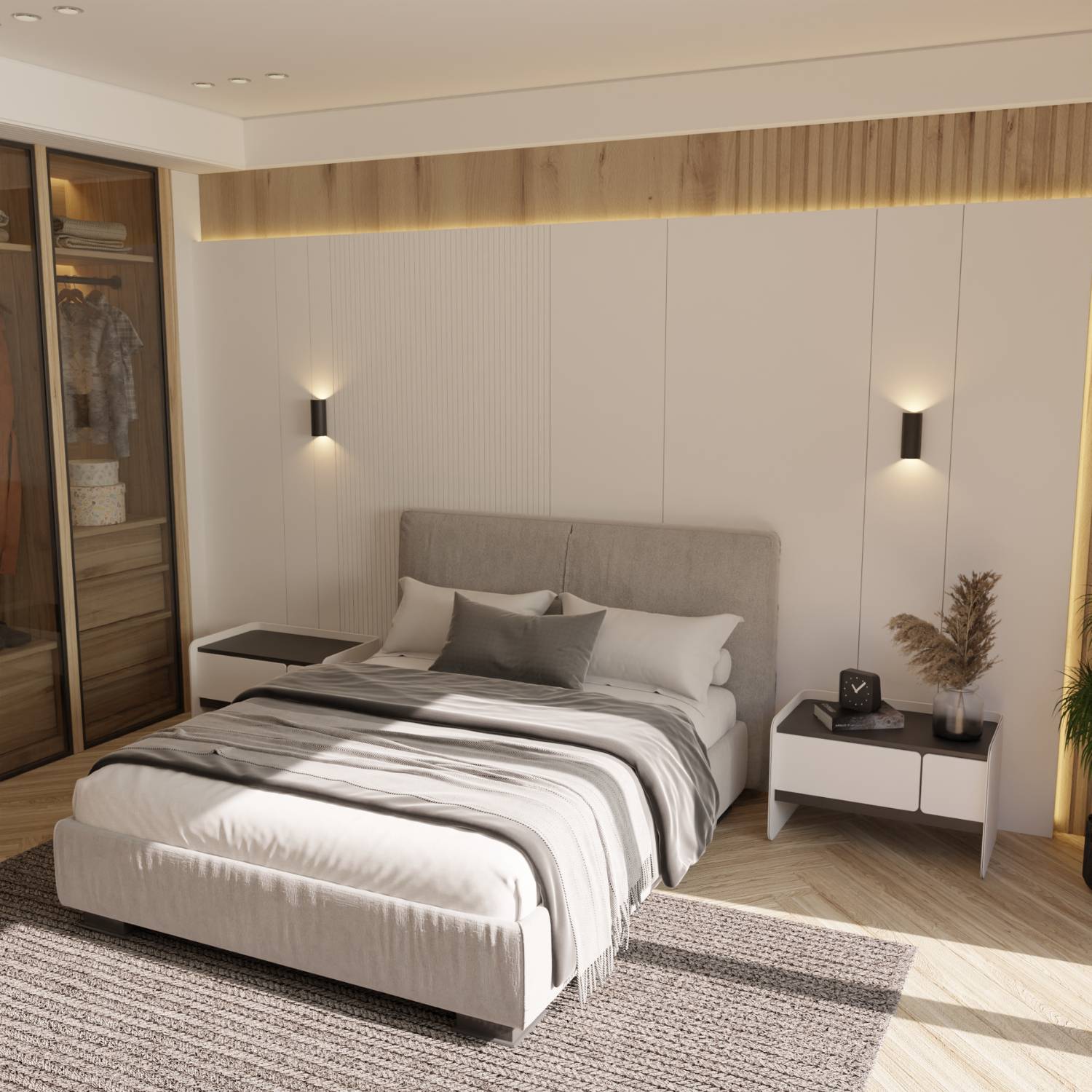 Bela Wall Light | 2700K Warm White, IP54 Protection