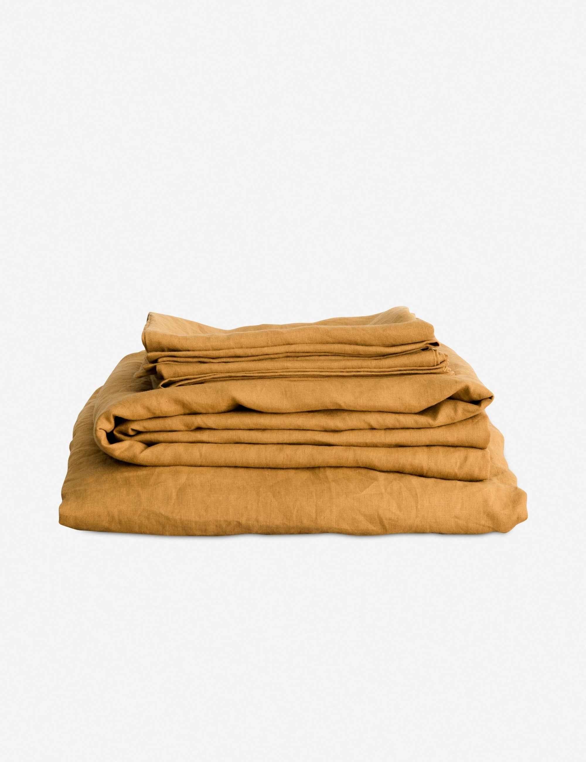 Bello Linen Sheet Set | 100% European Flax, Pre-Washed