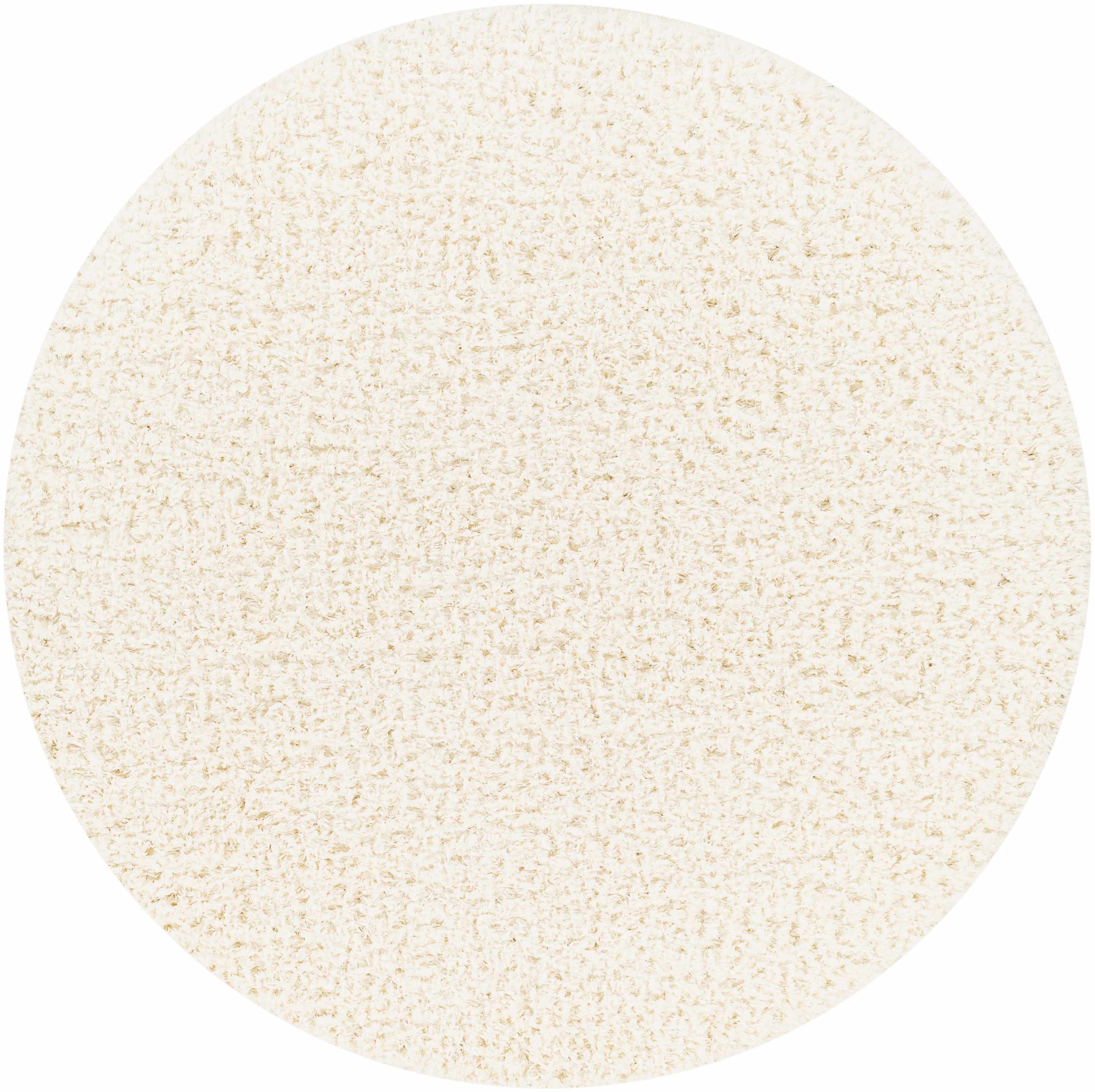 Sierra Plush Rug  Machine Woven  Cream  Contemporary Style