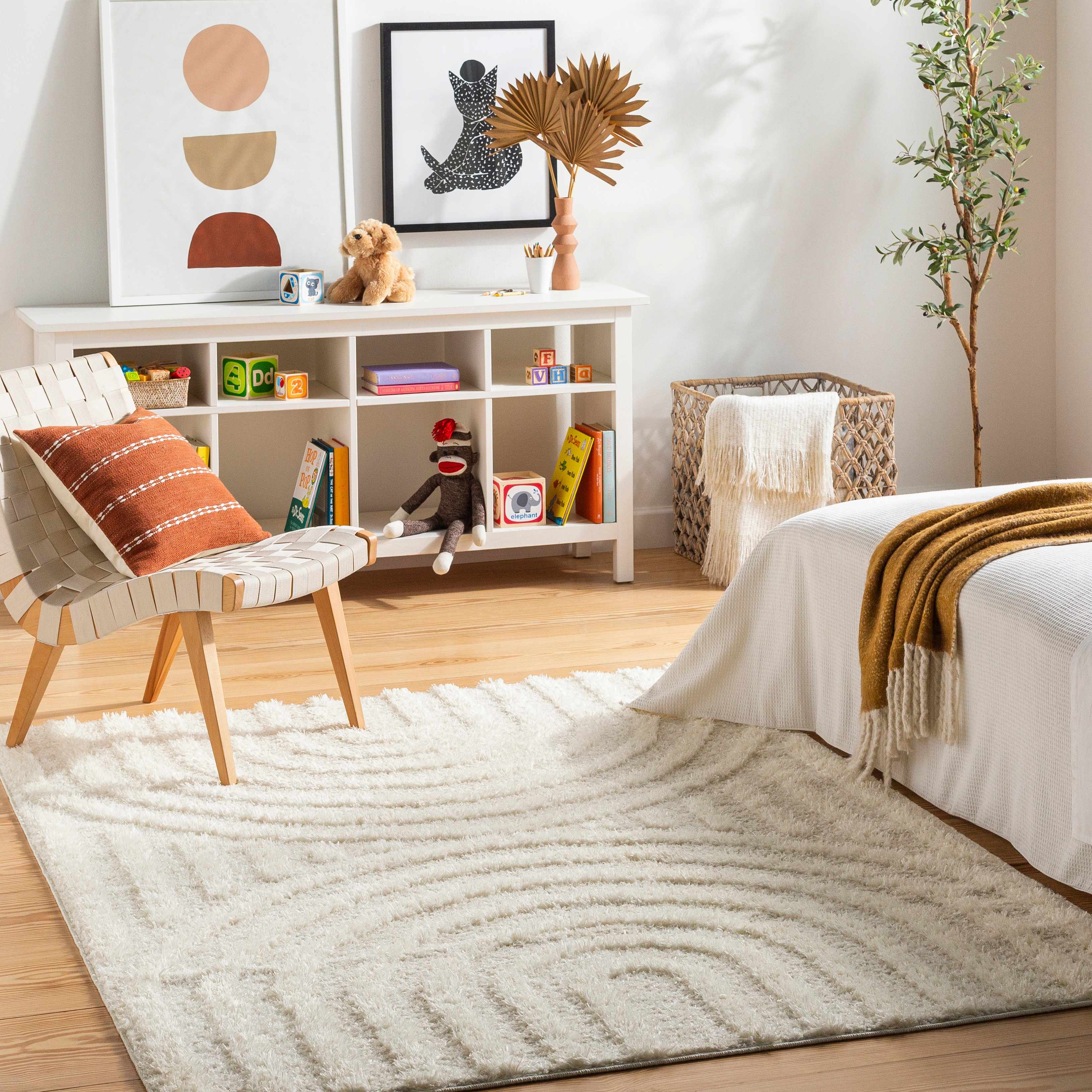 Bristol Area Rug  Contemporary  Machine Woven  Beige