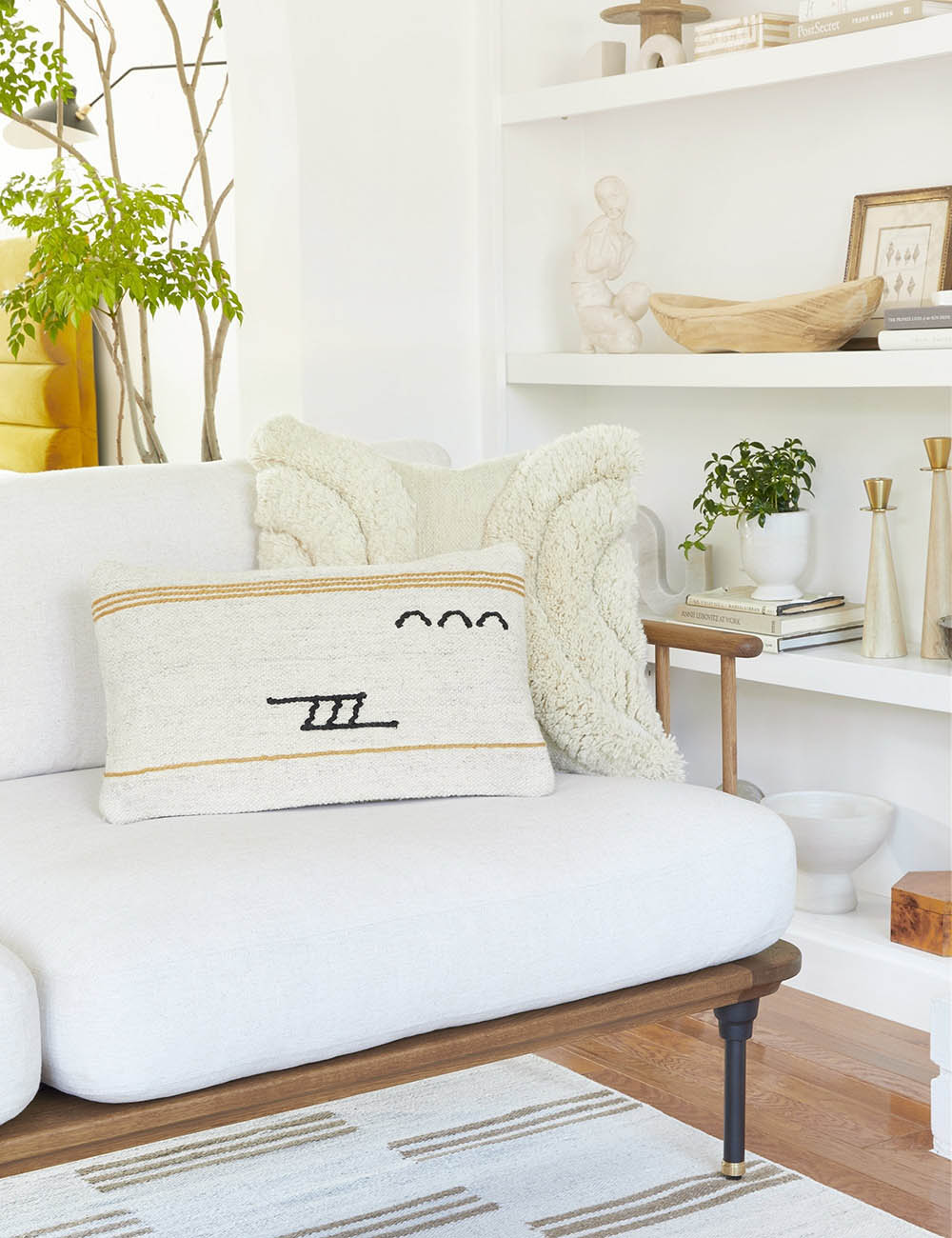 Sierra Stripe Pillow | Vintage-Inspired, Earthy Tones