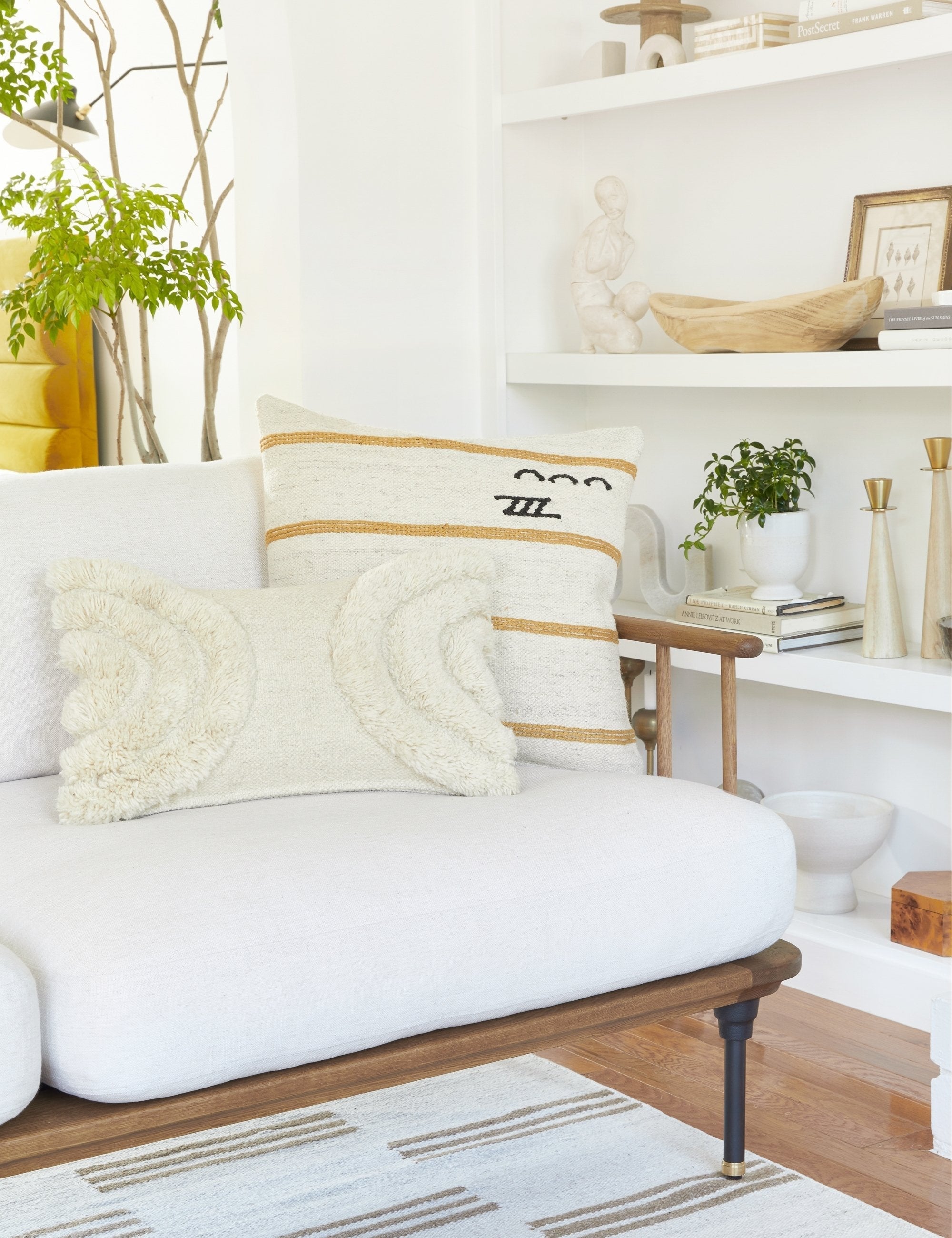 Aero Arches Pillow | High-Low Texture, Minimalist Design