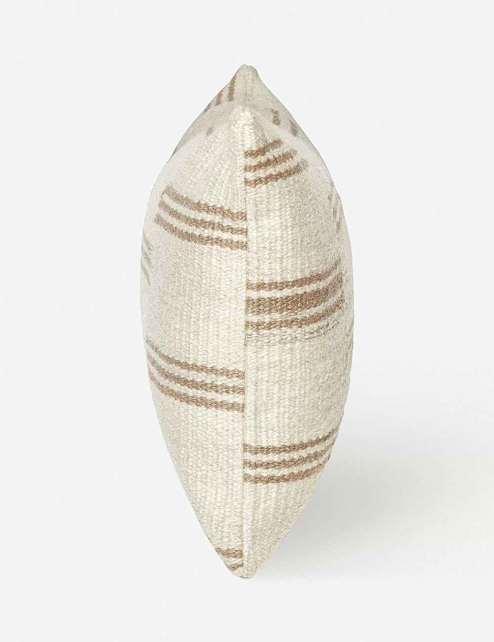 Bela Stripe Break Pillow | Minimalist Design, Subtle Color Palette