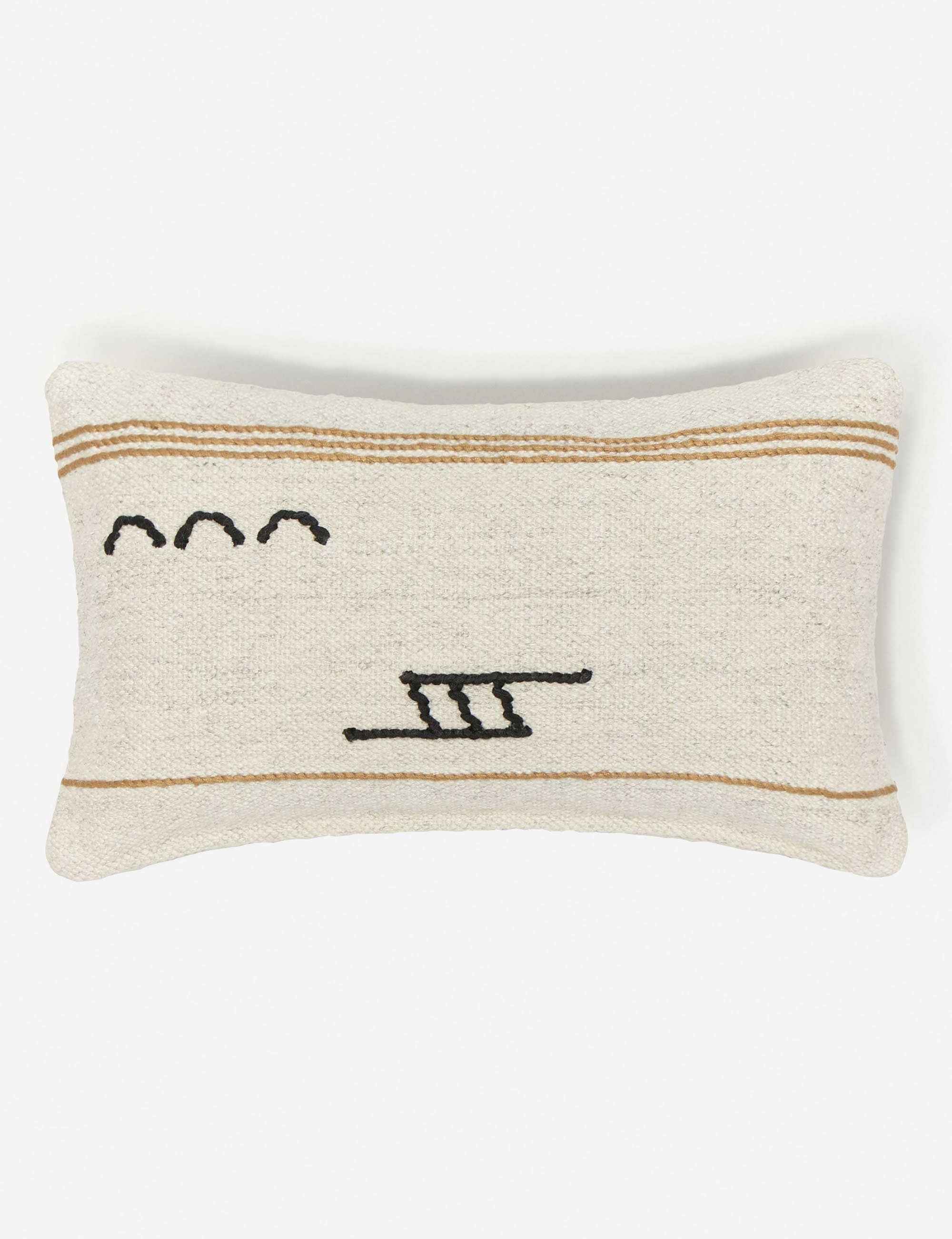 Breezy Stripe Pillow | Vintage-Inspired, Earthy Tones