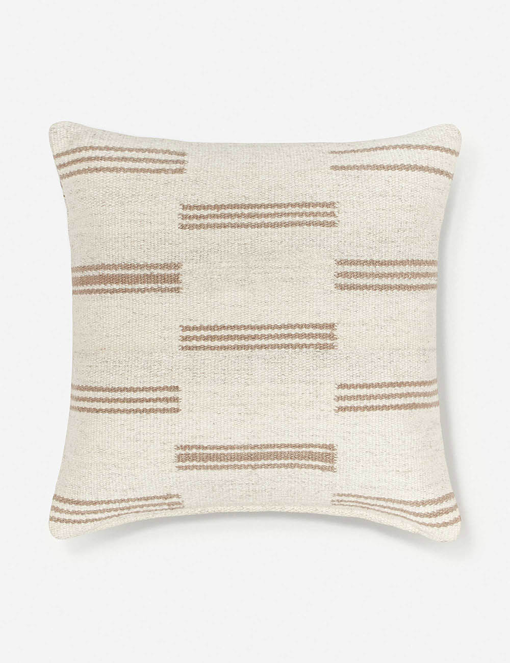 Bela Stripe Break Pillow | Minimalist Design, Subtle Color Palette