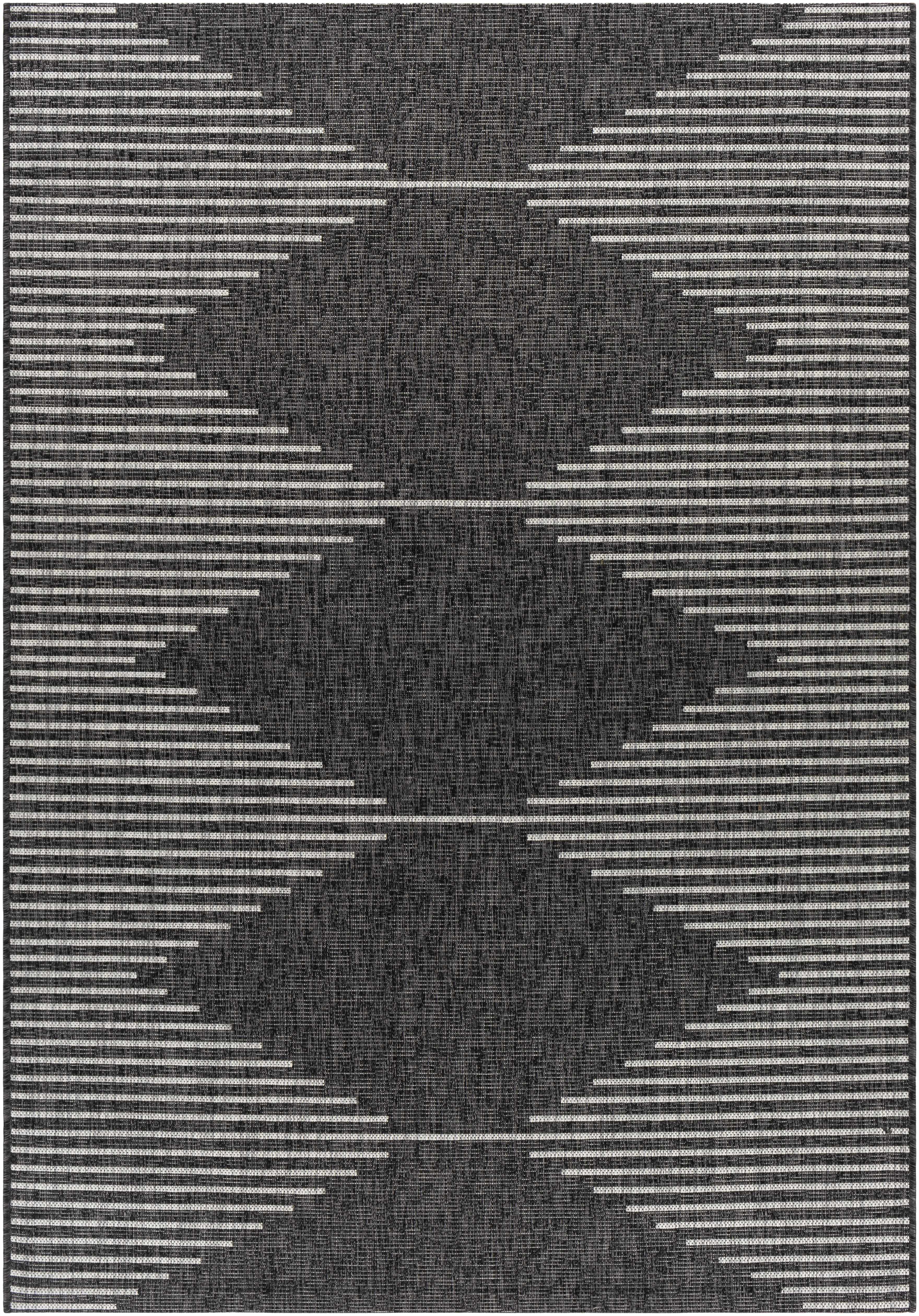 Sierra Outdoor Area Rug  Machine Woven, Easy to Clean
