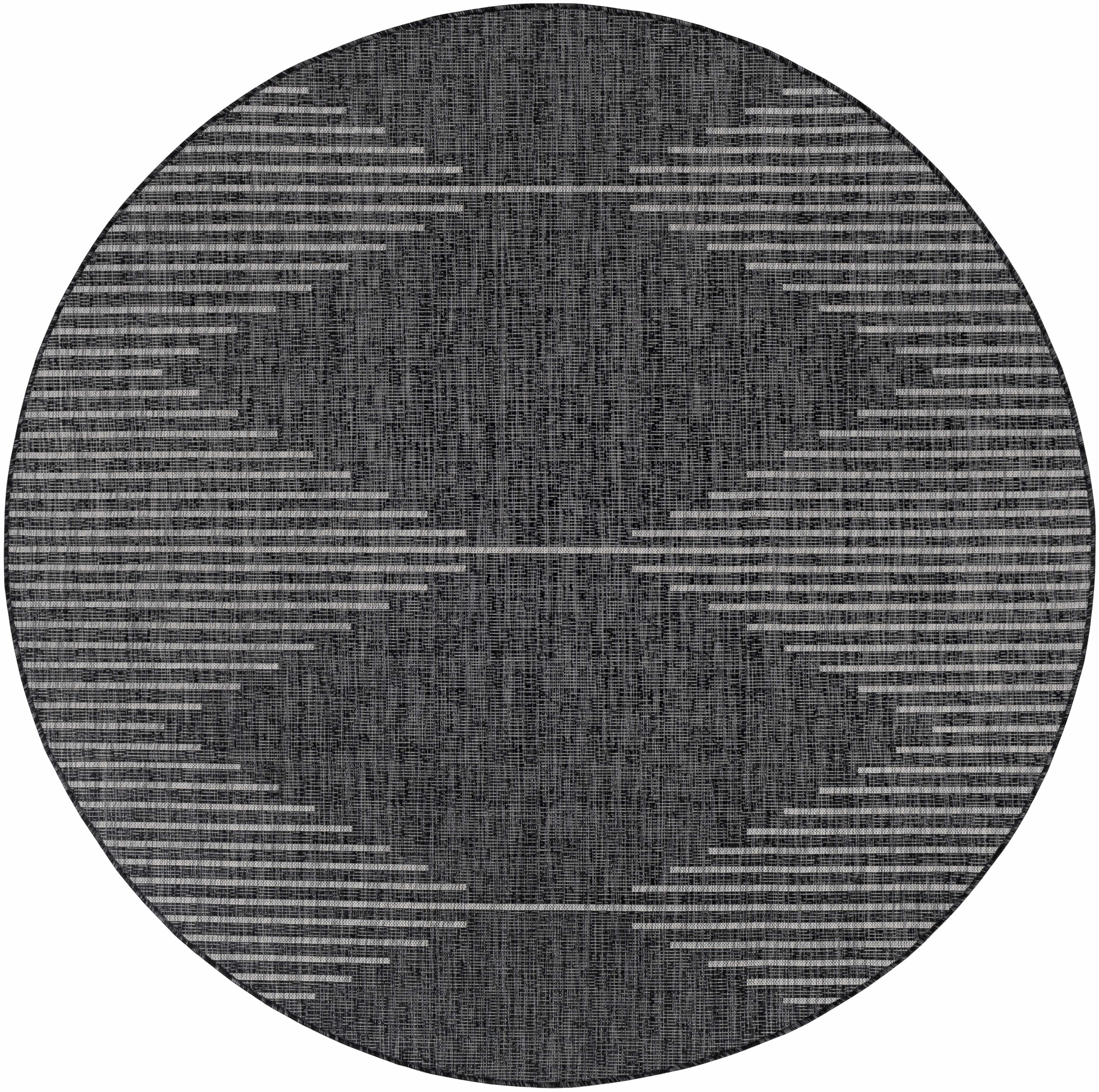 Sierra Outdoor Area Rug  Machine Woven, Easy to Clean