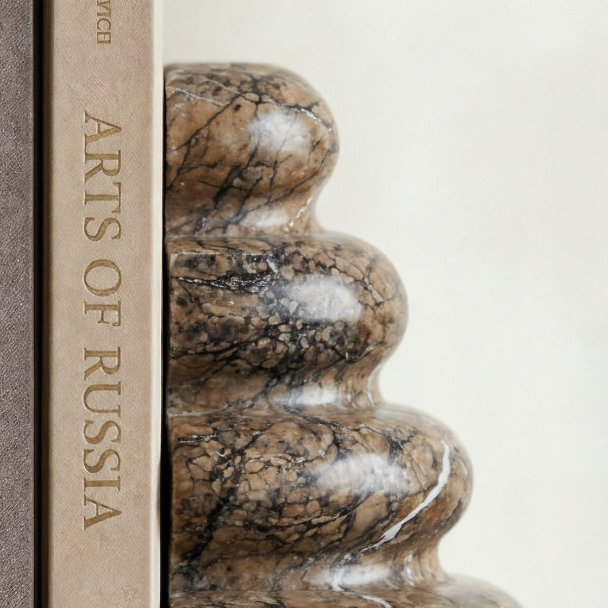 Bello Marble Bookends | Natural Stone, Elegant Design