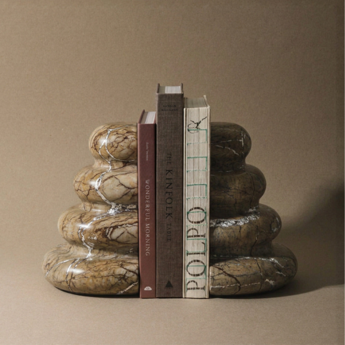 Bello Marble Bookends | Natural Stone, Elegant Design