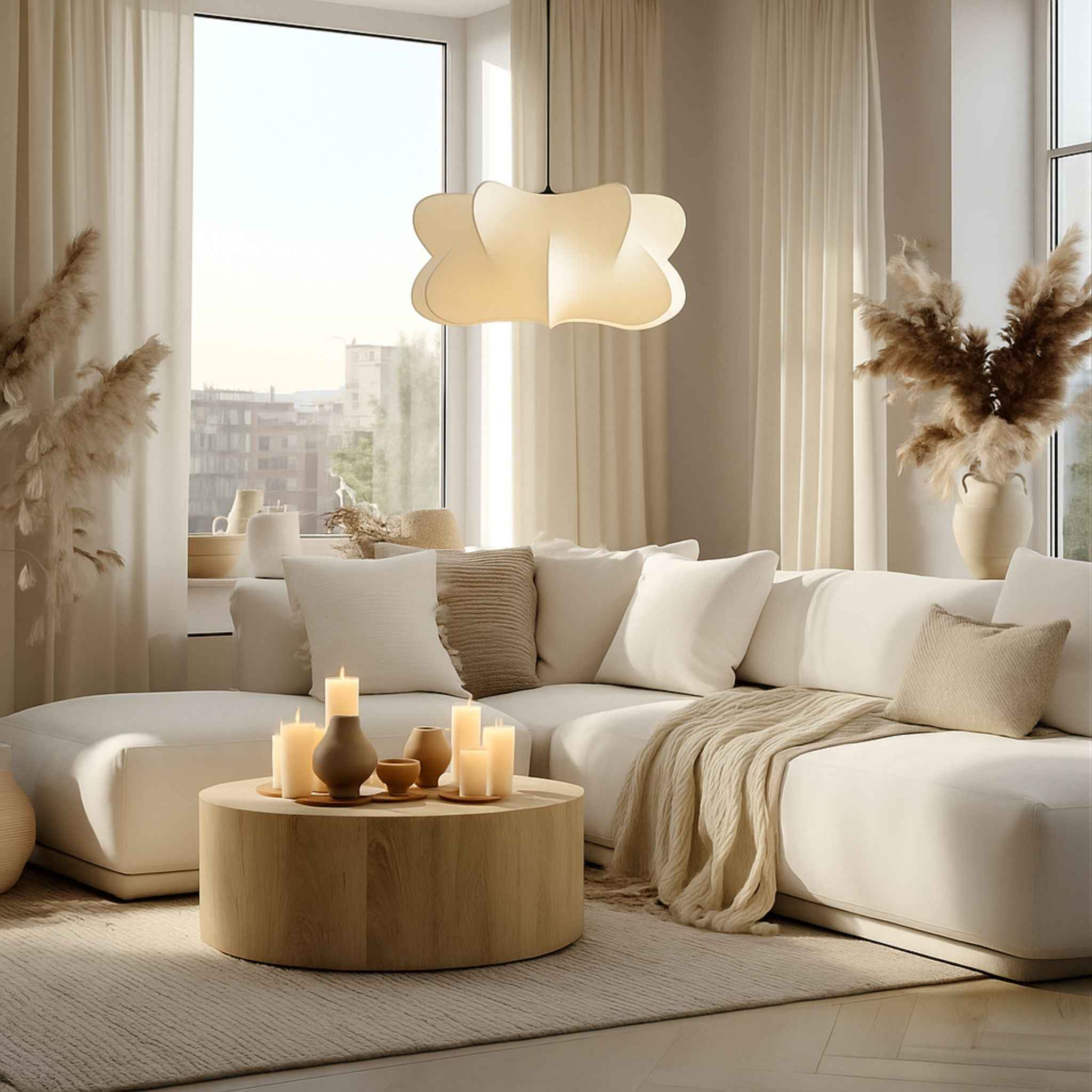 Bello Ceiling Lamp | Sculptural Design, Adjustable Suspension