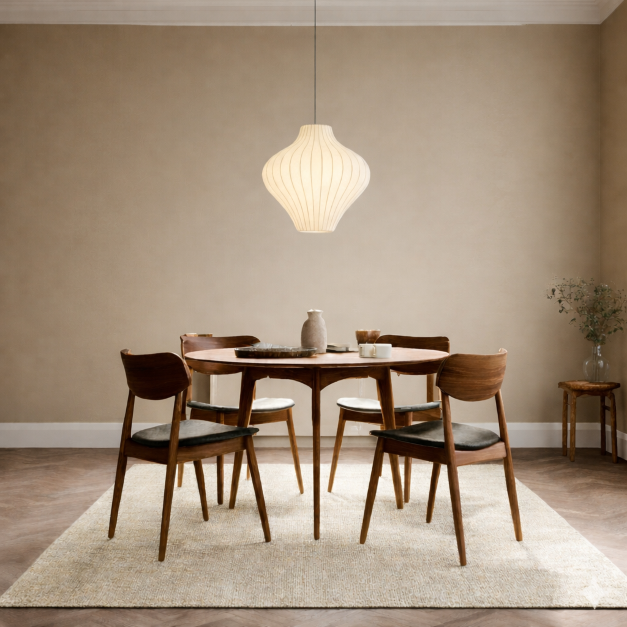 Bela Ceiling Lamp | Ø45 cm Cocoon Design, Soft Light