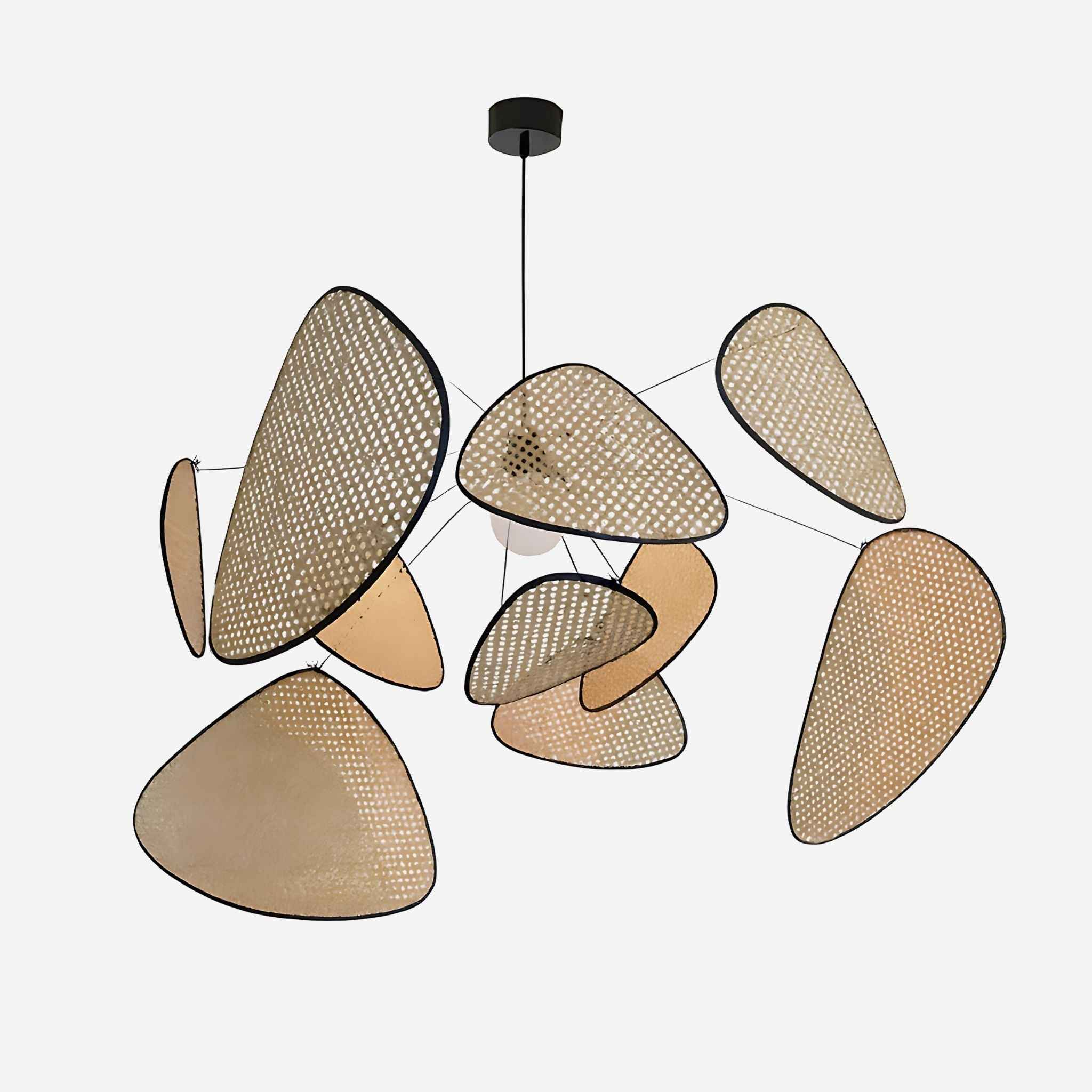 Cielo Ceiling Lamp | Rattan, Airy Design Ø100 cm