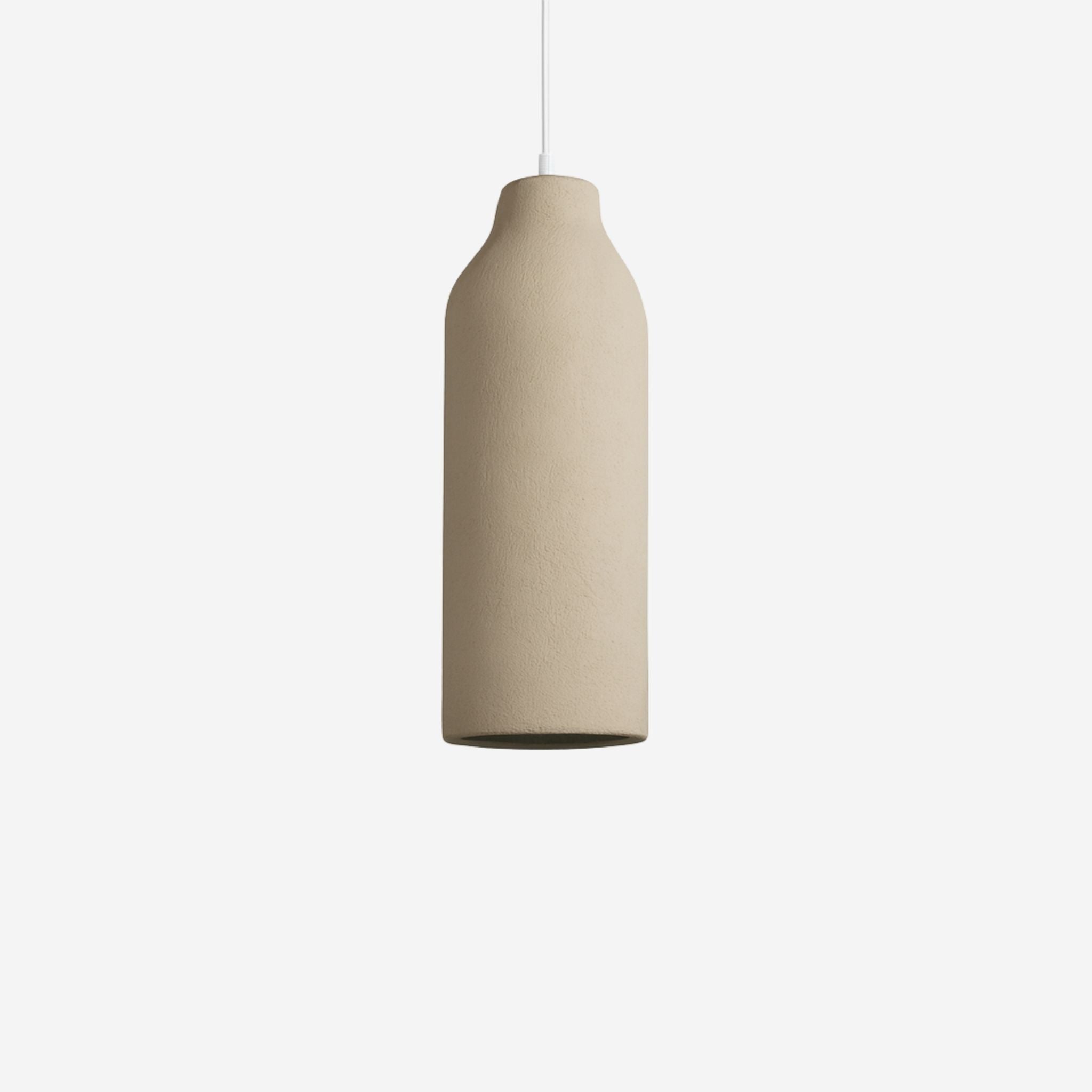 Ciro Pendant Lamp | Sleek Composite, Sand Color