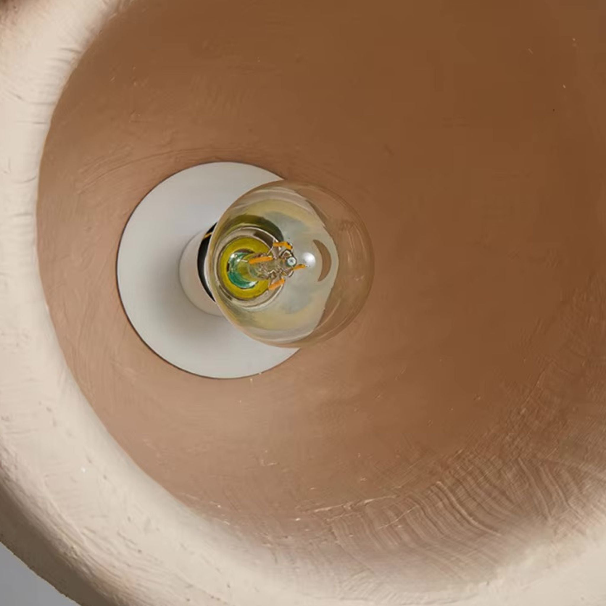 Cielo Pendant Lamp | Sand-Colored, Composite Material