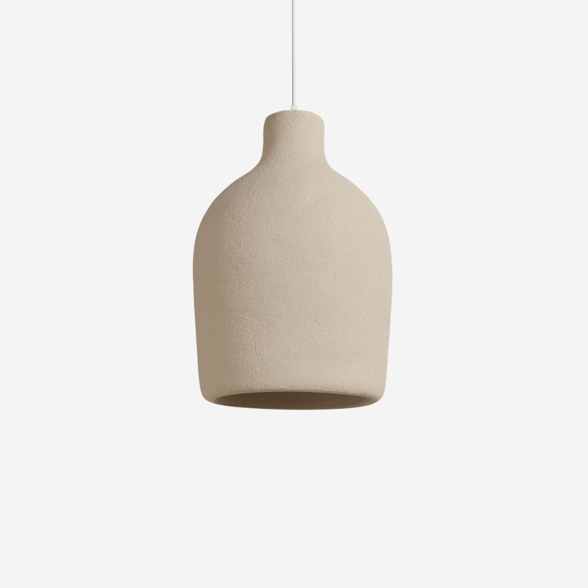 Cirrus Pendant Lamp | Sand Oval Design, Soft Organic Shape