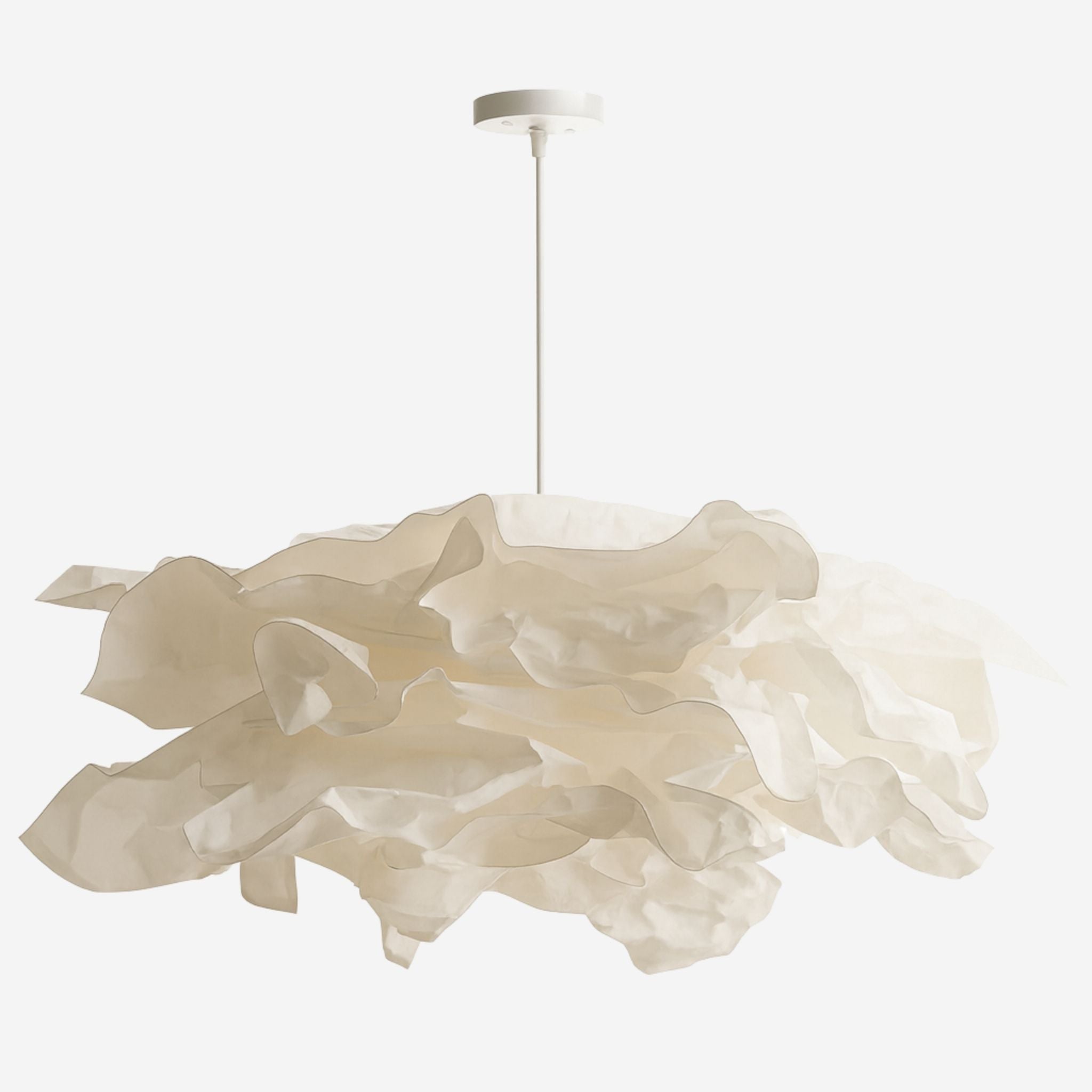 Bello Pendant Lamp | Hand-Folded Japanese Paper, Cloud-Like Design