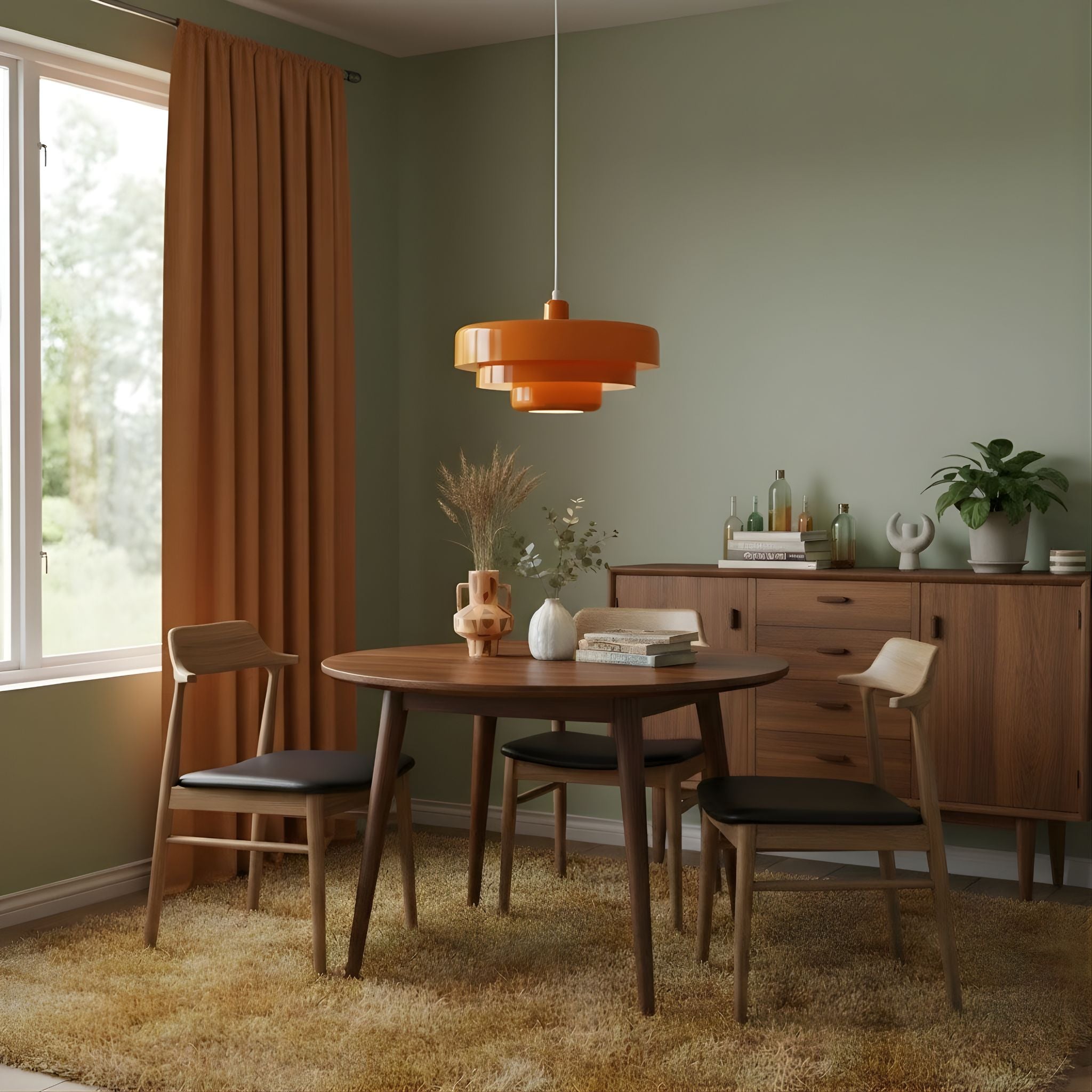 Belo Pendant Lamp | Bauhaus Design, Metal Shade Ø35 cm