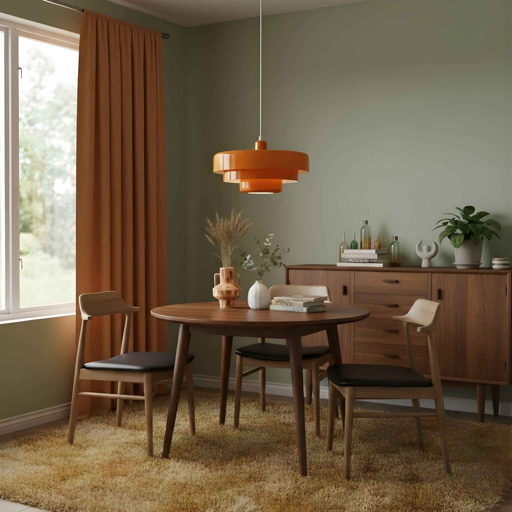 Bello Pendant Lamp | Bauhaus Design, Metal Shade Ø35 cm