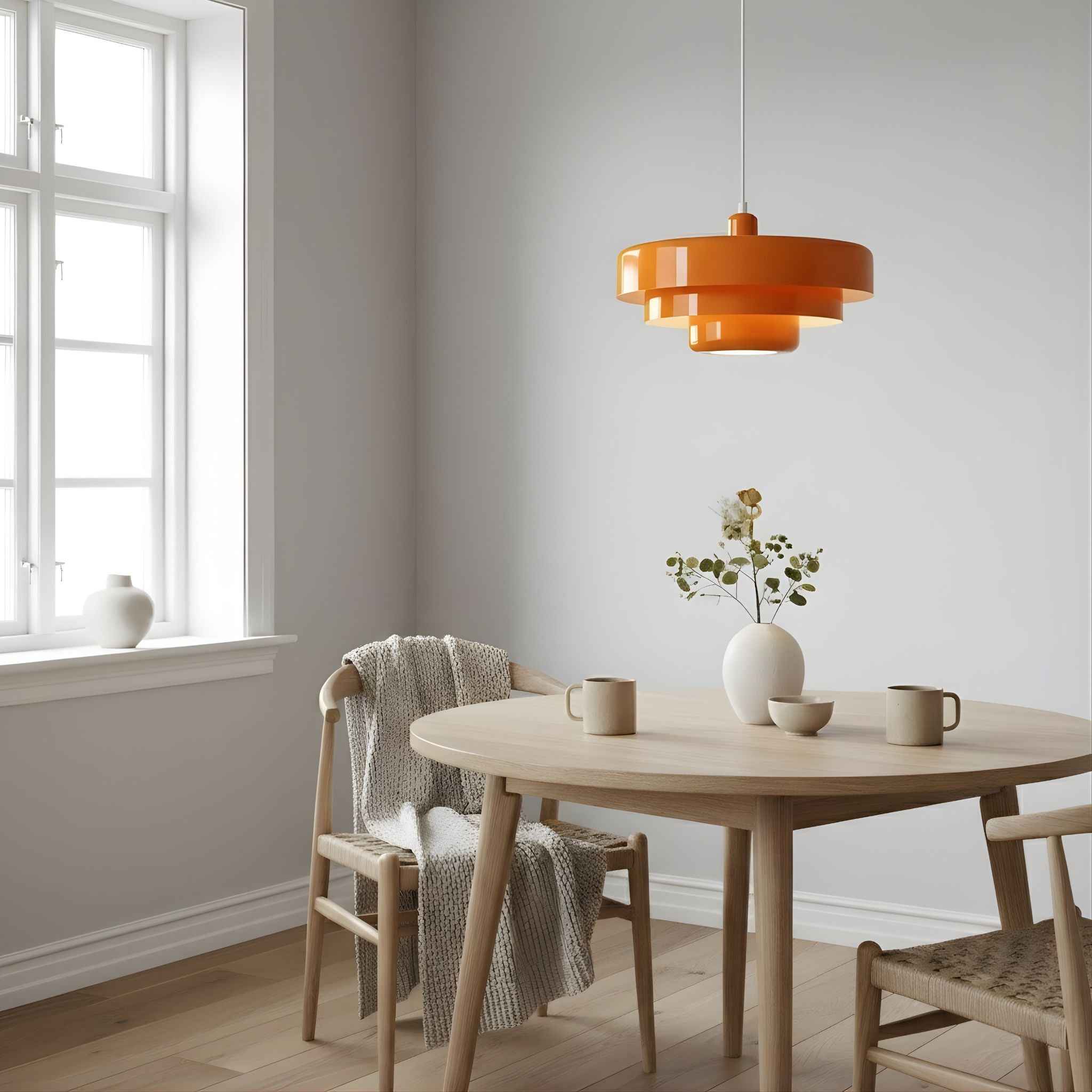 Belo Pendant Lamp | Bauhaus Design, Metal Shade Ø35 cm