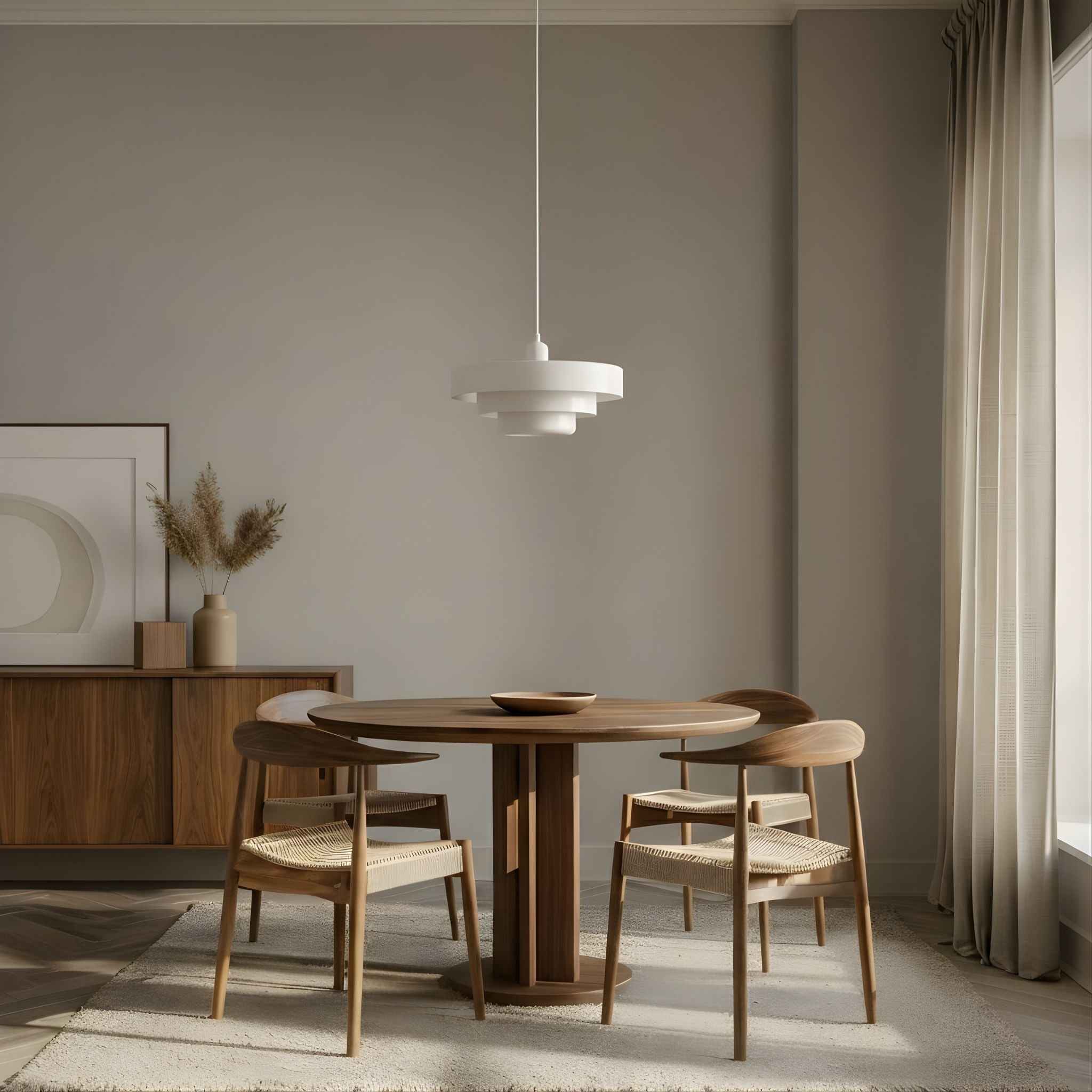 Bello Pendant Lamp | Bauhaus Design, Metal Shade Ø35 cm