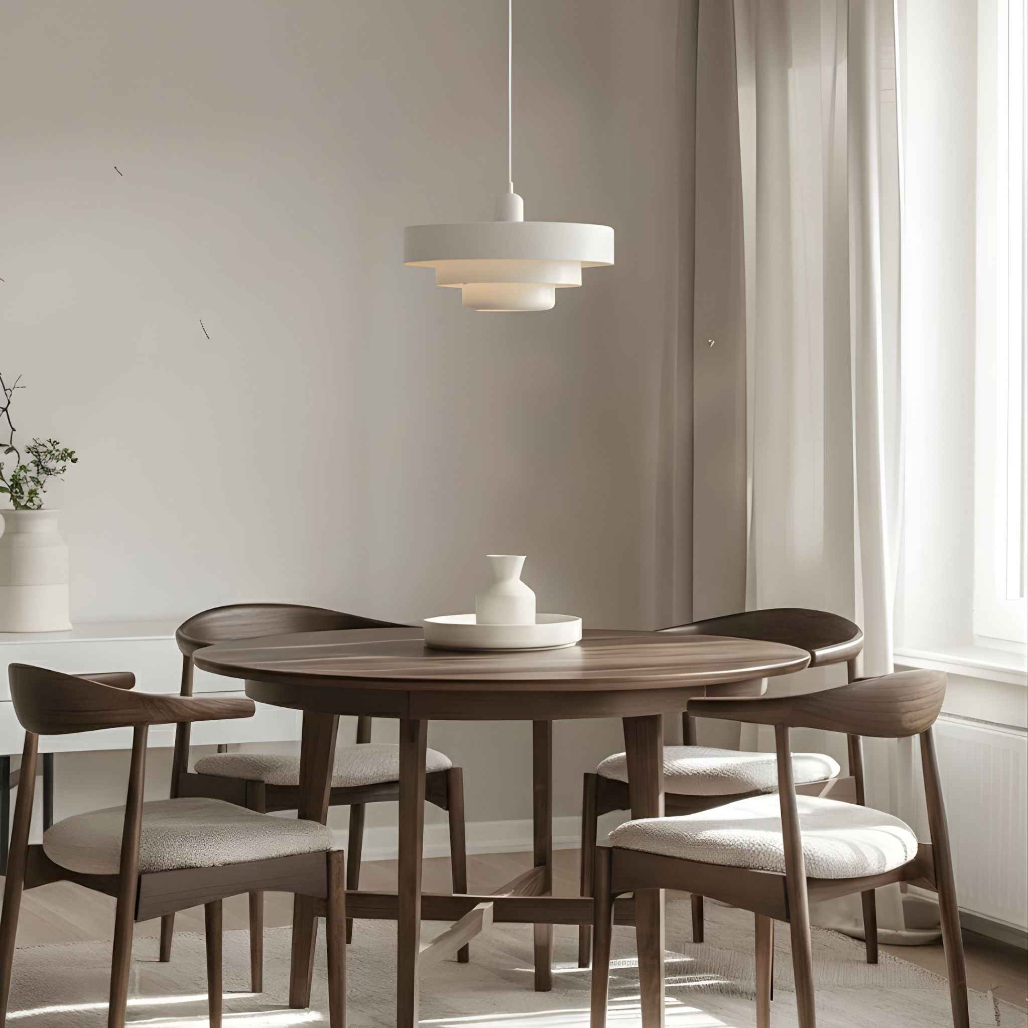 Bello Pendant Lamp | Bauhaus Design, Metal Shade Ø35 cm