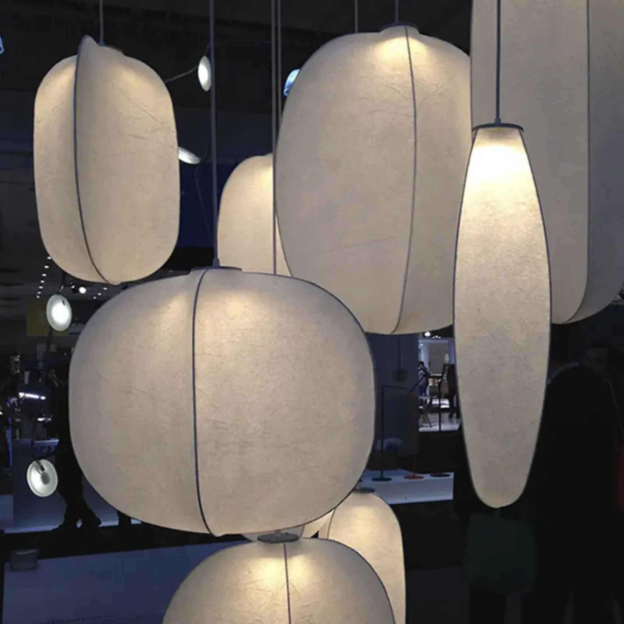 Bello Capsule Ceiling Lamp | White Cacoon, Soft Diffused Light