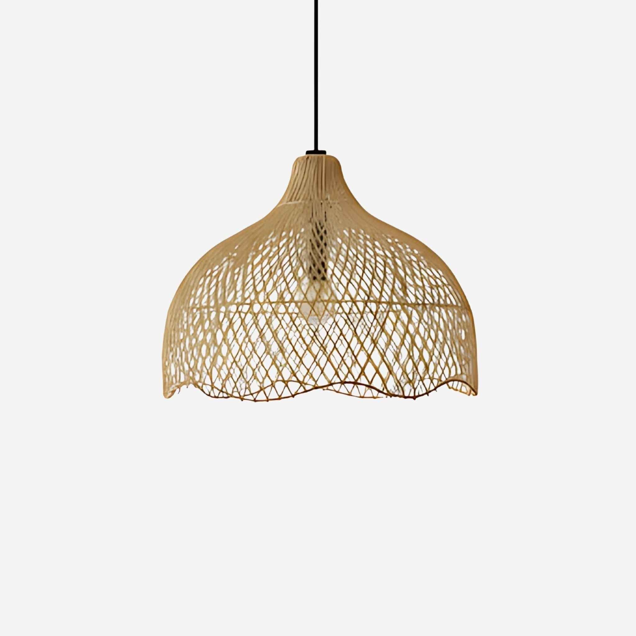 Bela Ceiling Lamp | Woven Bamboo & Rattan, Ø60 cm