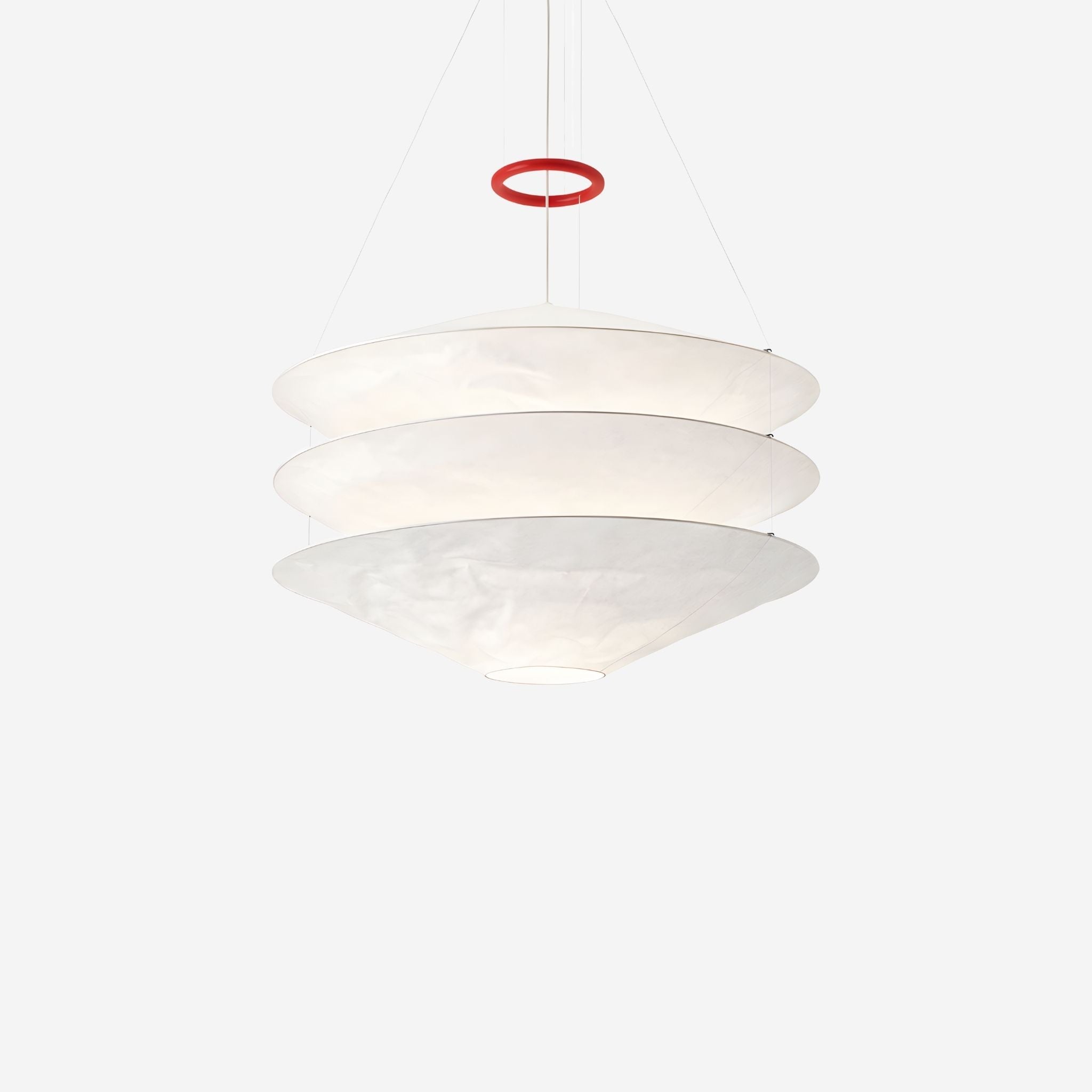 Bello Ceiling Lamp | White Japanese Paper, Ø75 cm