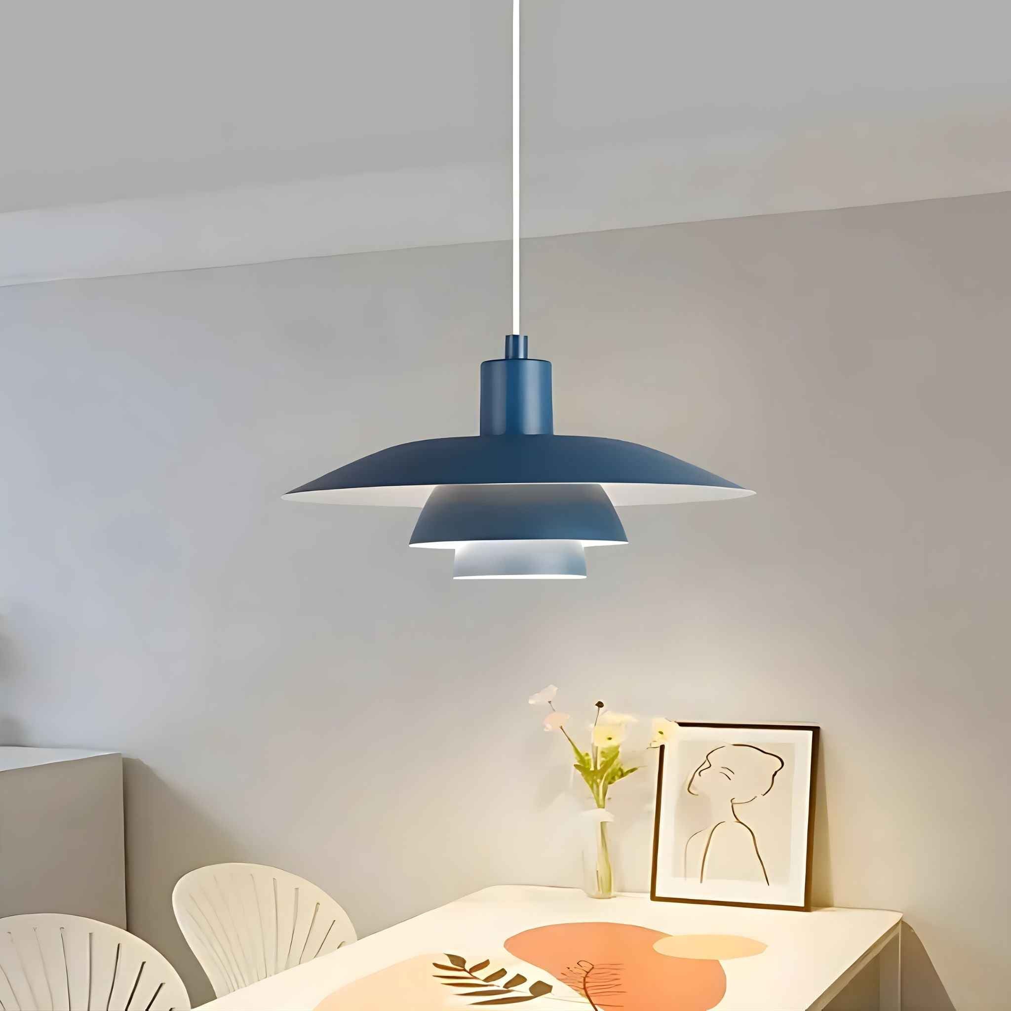 Belo Ufo Ceiling Lamp | Danish Design, Soft Blue Light