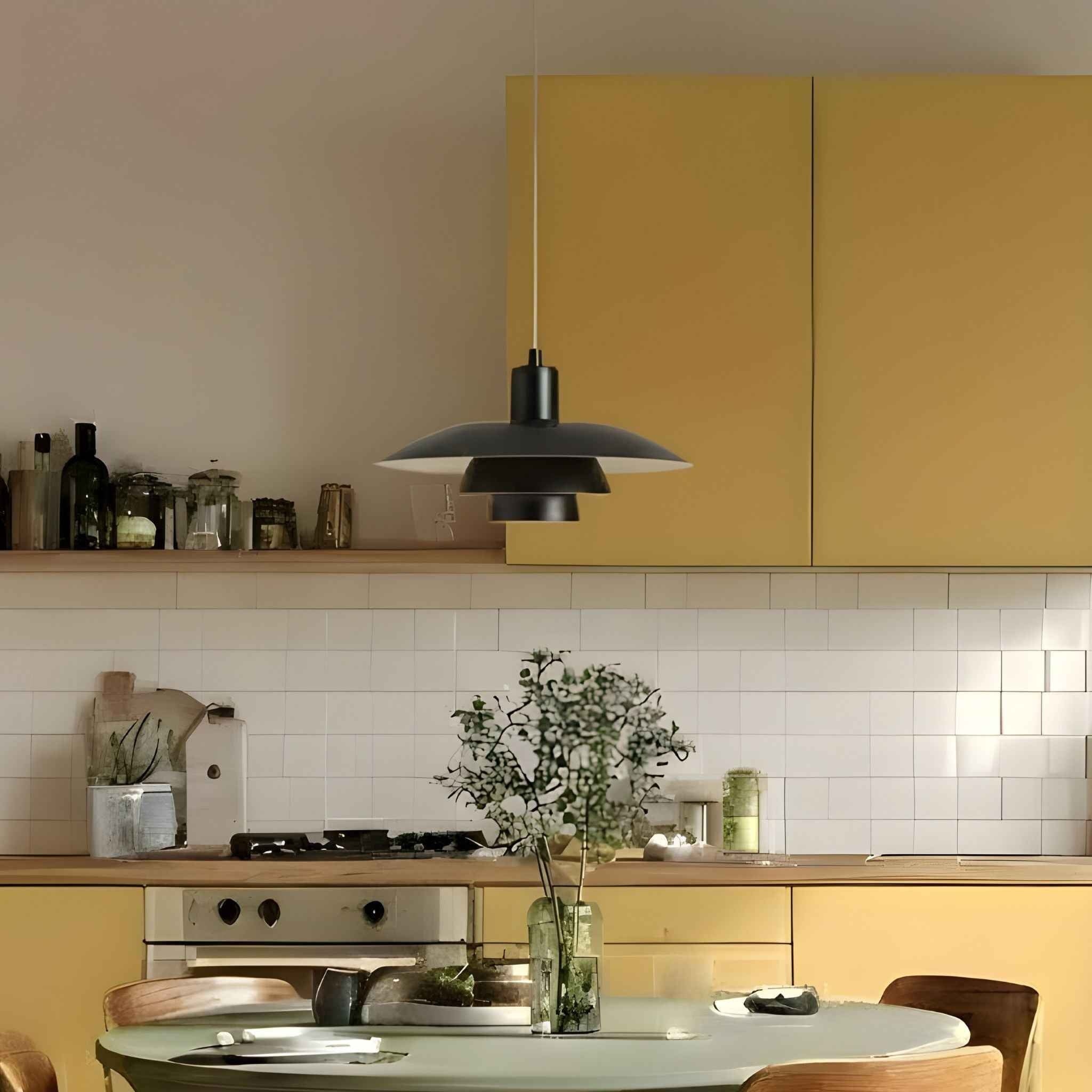 Belo Ceiling Lamp | Black, Ø37 cm Retro Danish Design
