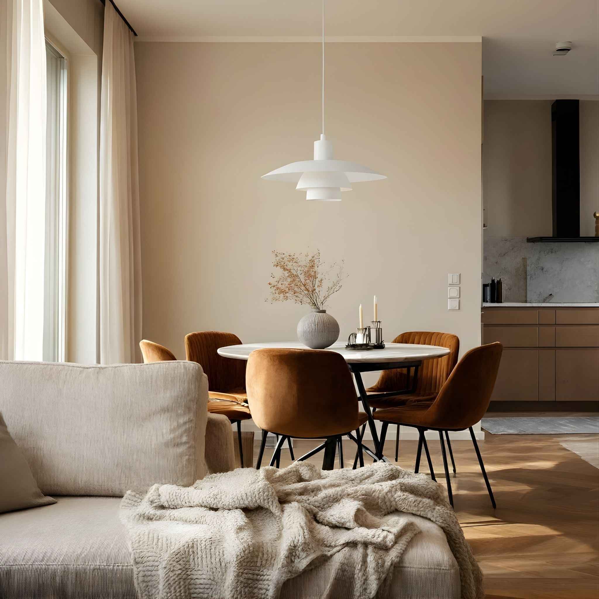 Bela Ceiling Lamp | Danish Design, Ø37 cm, Glare-Free Light
