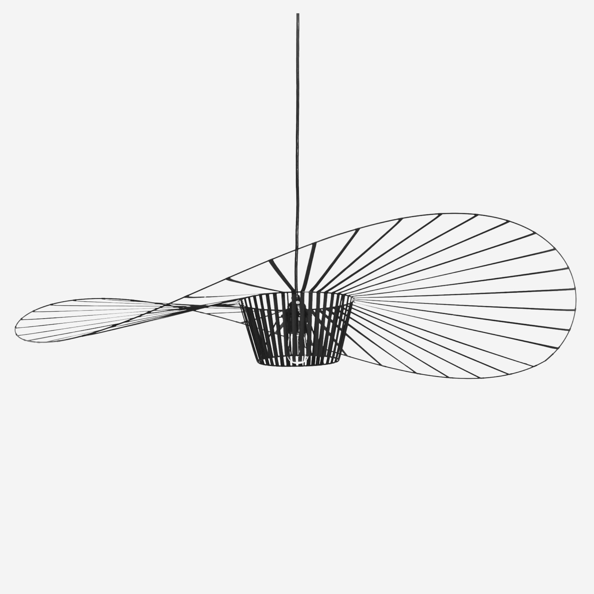 Bello Pendant Lamp | Lightweight Fiber Frame, Sculptural Design