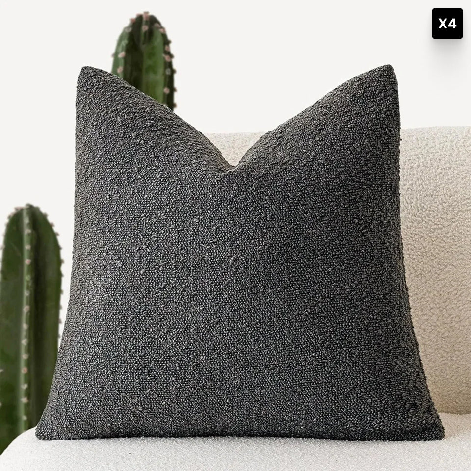 Bela Bouclé Kussenhoes | Elegant Design, 45x45 cm