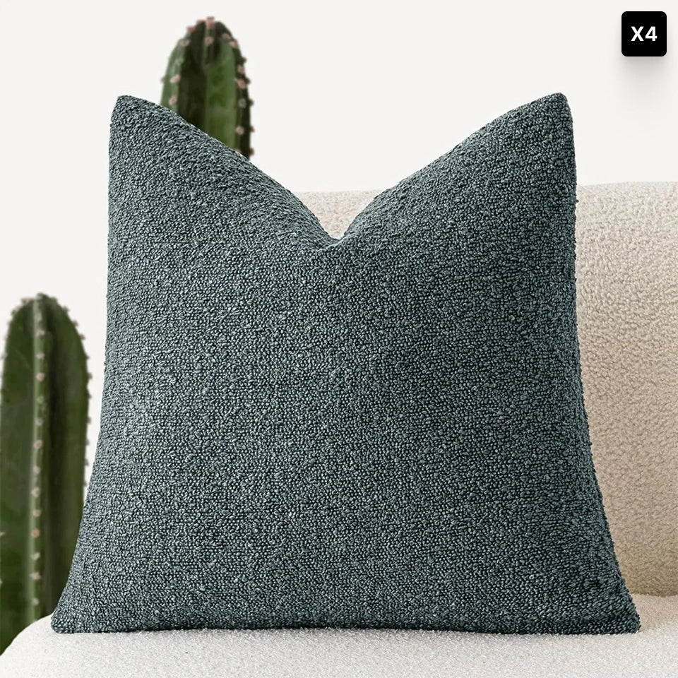 Bela Bouclé Kussenhoes | Elegant Design, 45x45 cm