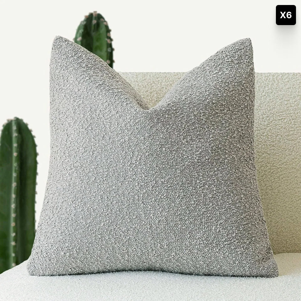 Bela Bouclé Kussenhoes | Elegant Design, 45x45 cm