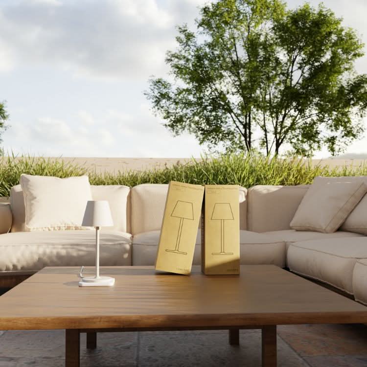 Brio Battery Table Lamp | Dimmable LED, Outdoor IP54