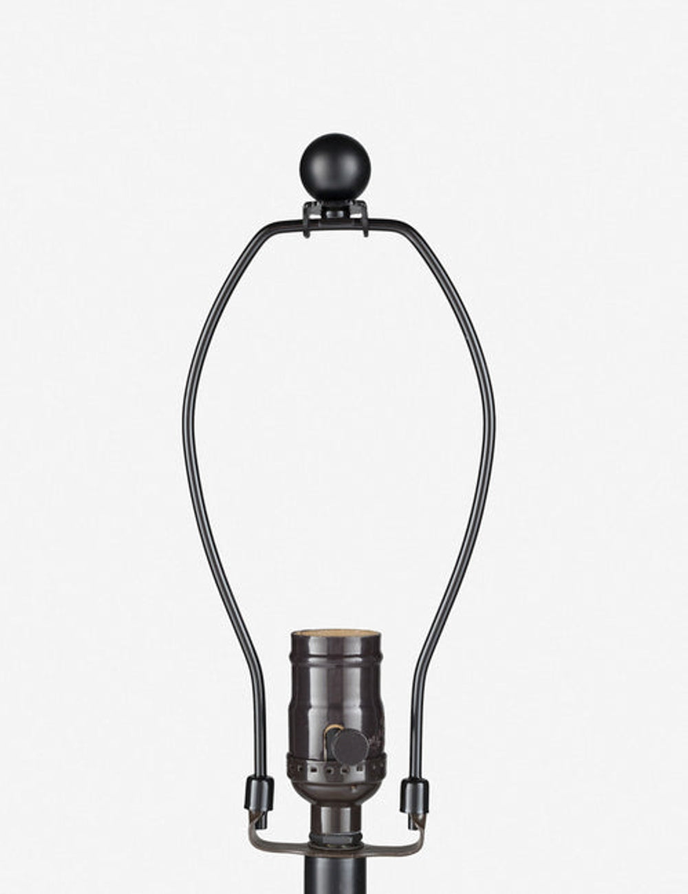 Vireo Table Lamp | Ceramic Base, Linen Shade