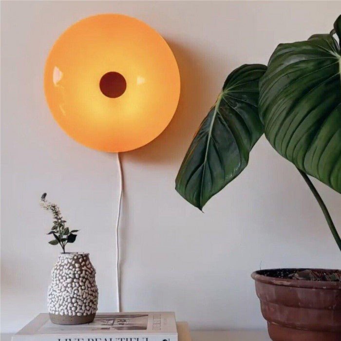 Bela Donut Lamp | Dimmable LED, Glass & Metal Design