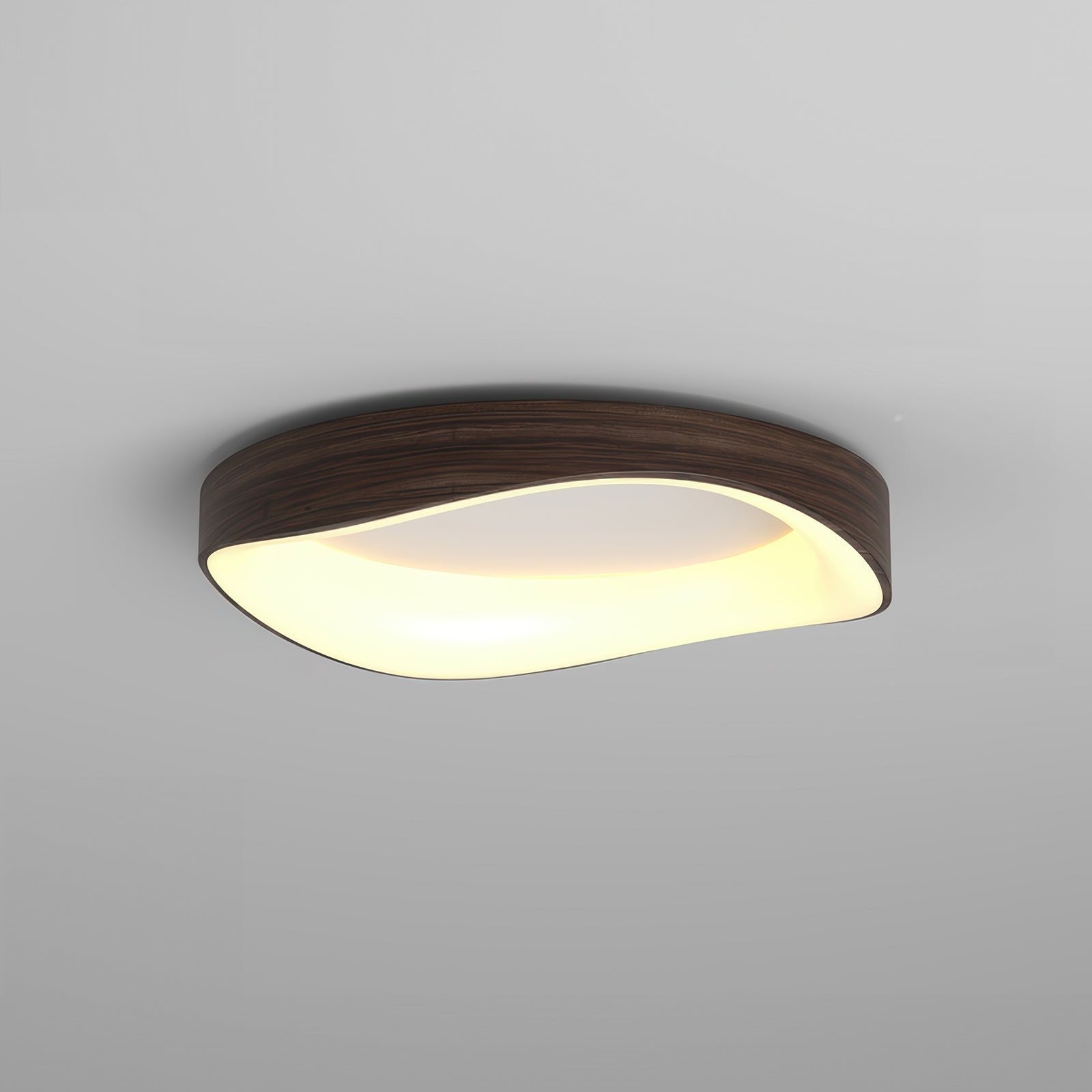 Boreal Ceiling Light | Scandinavian Wood Grain, Energy-Efficient LED