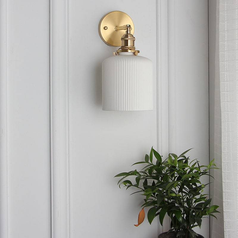 Bello Wandlamp | Handgemaakt Keramiek, Messing Fitting