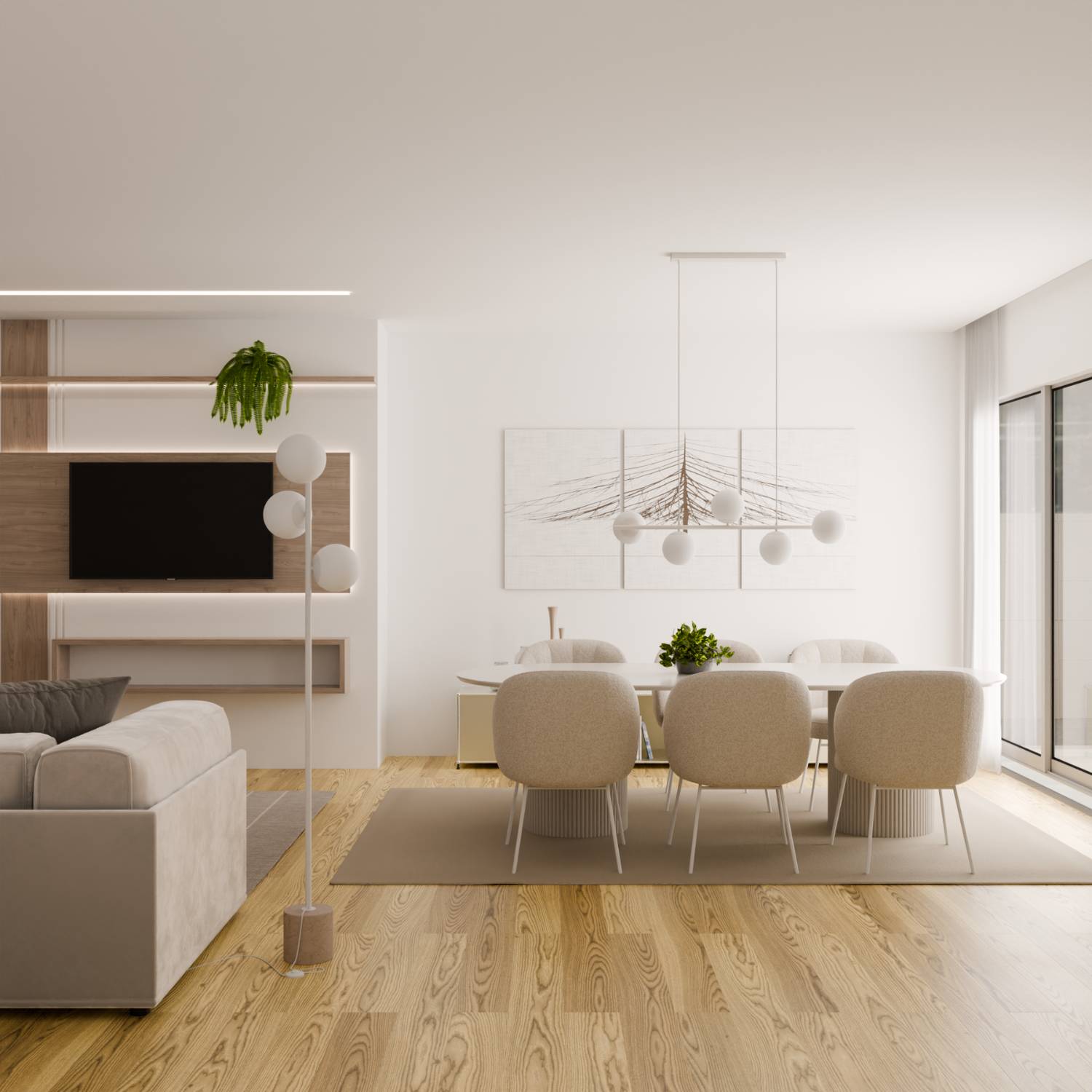 Bello Living Room Bundle | Stylish Design, Cozy Comfort